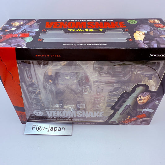 MGS V Venom Snake RM012 Action Figure Revoltech Fully Articulated Japan1
