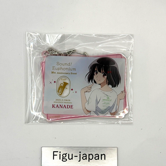 Sound! Euphonium Kanade Hisaishi Keychain 10th Anniversary Strap Japan New1
