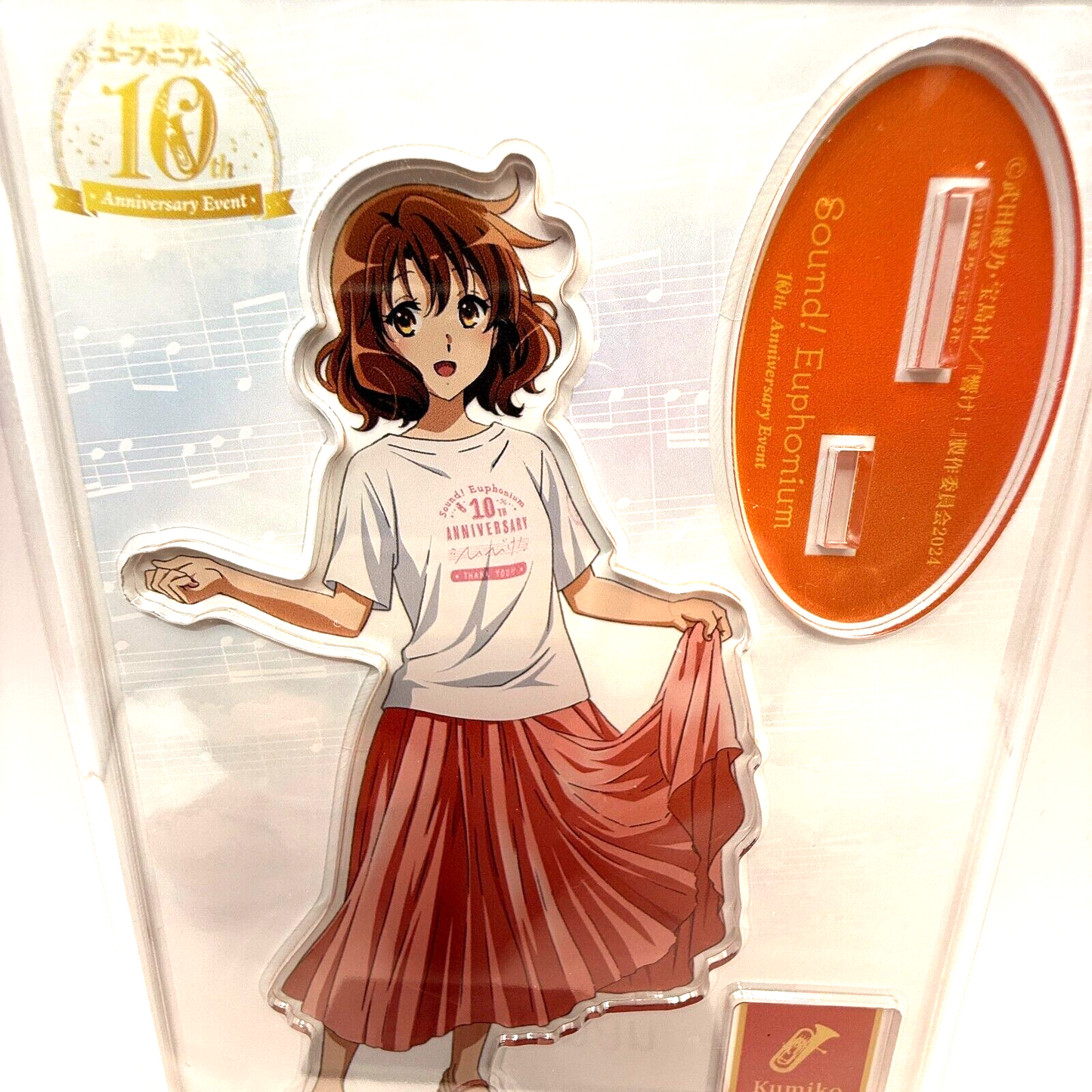 Sound! Euphonium Kumiko Oumae Acrylic Stand 10th Anniversary Figure Japan New5