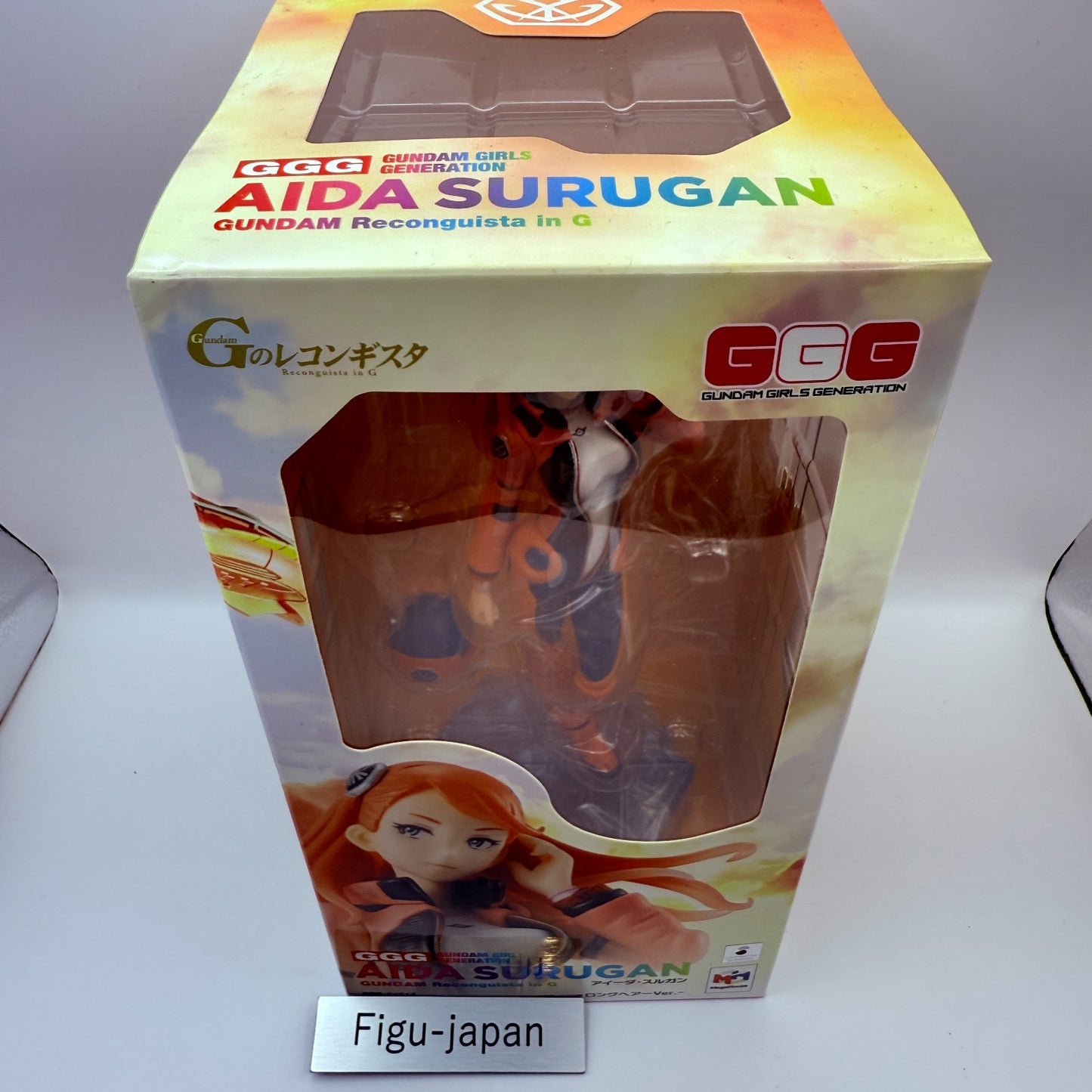 Megahouse GGG Aida Surugan Long Hair Ver Figure Gundam Reconguista Limited New8