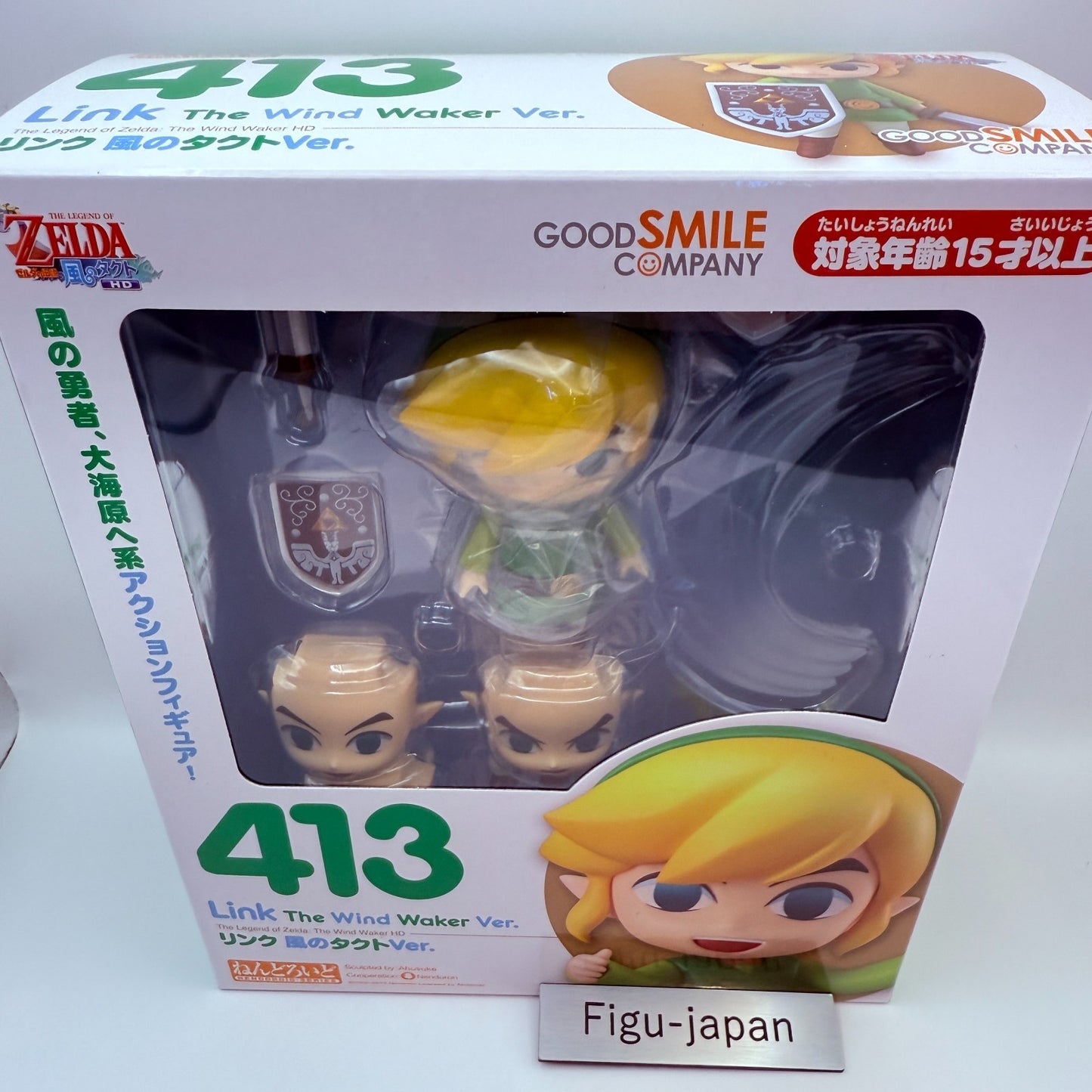 Nendoroid 413 Link The Wind Waker Legend of Zelda Figure Good Smile Company New8