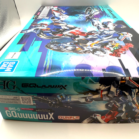 Bandai HG 1/144 GQuuuuuuX Mobile Suit Gundam Ziek Axe Model Kit NIB1