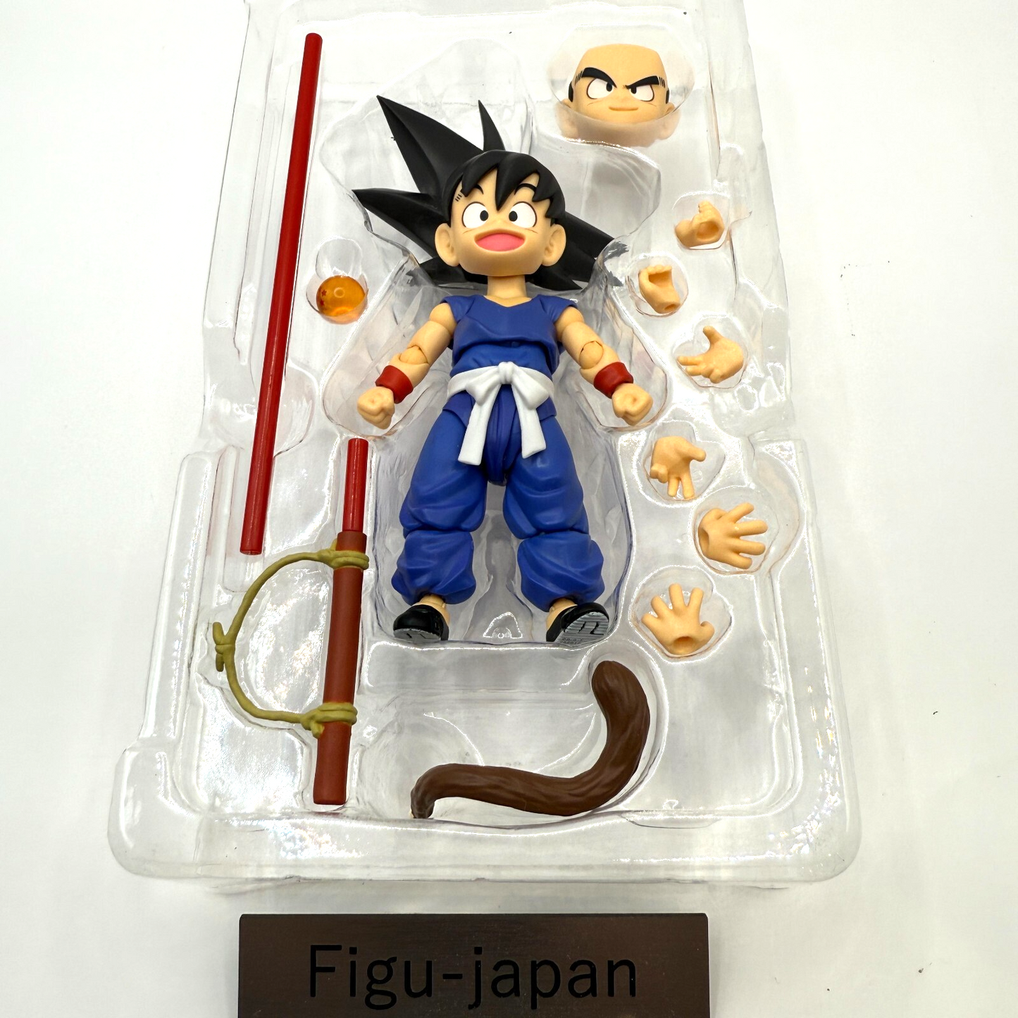 S.H.Figuarts Kid Goku Son Goku Childhood Dragon Ball Bandai Authentic10