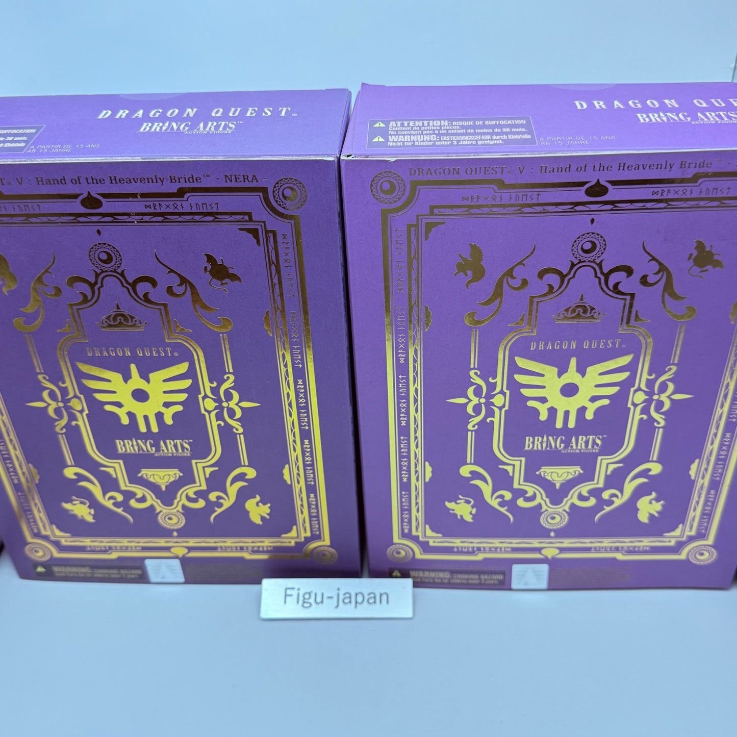 Bring Arts Dragon Quest V DQ5 Bianca & Flora Nera Figure Set Square Enix MISB12