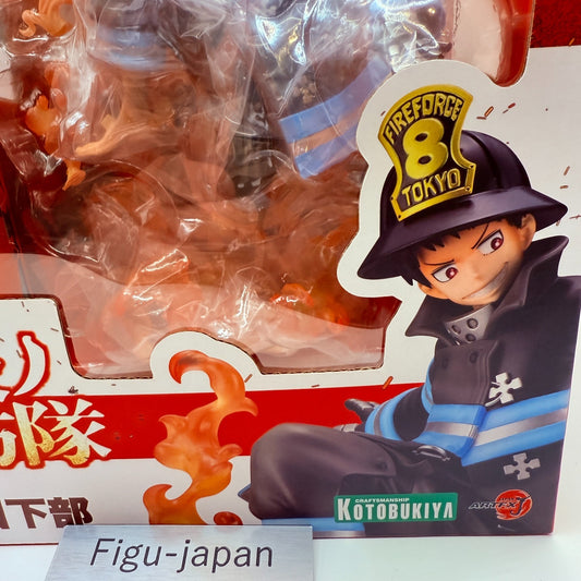 Shinra Kusakabe Fire Force ARTFX J 1/8 Figure Kotobukiya MIB1