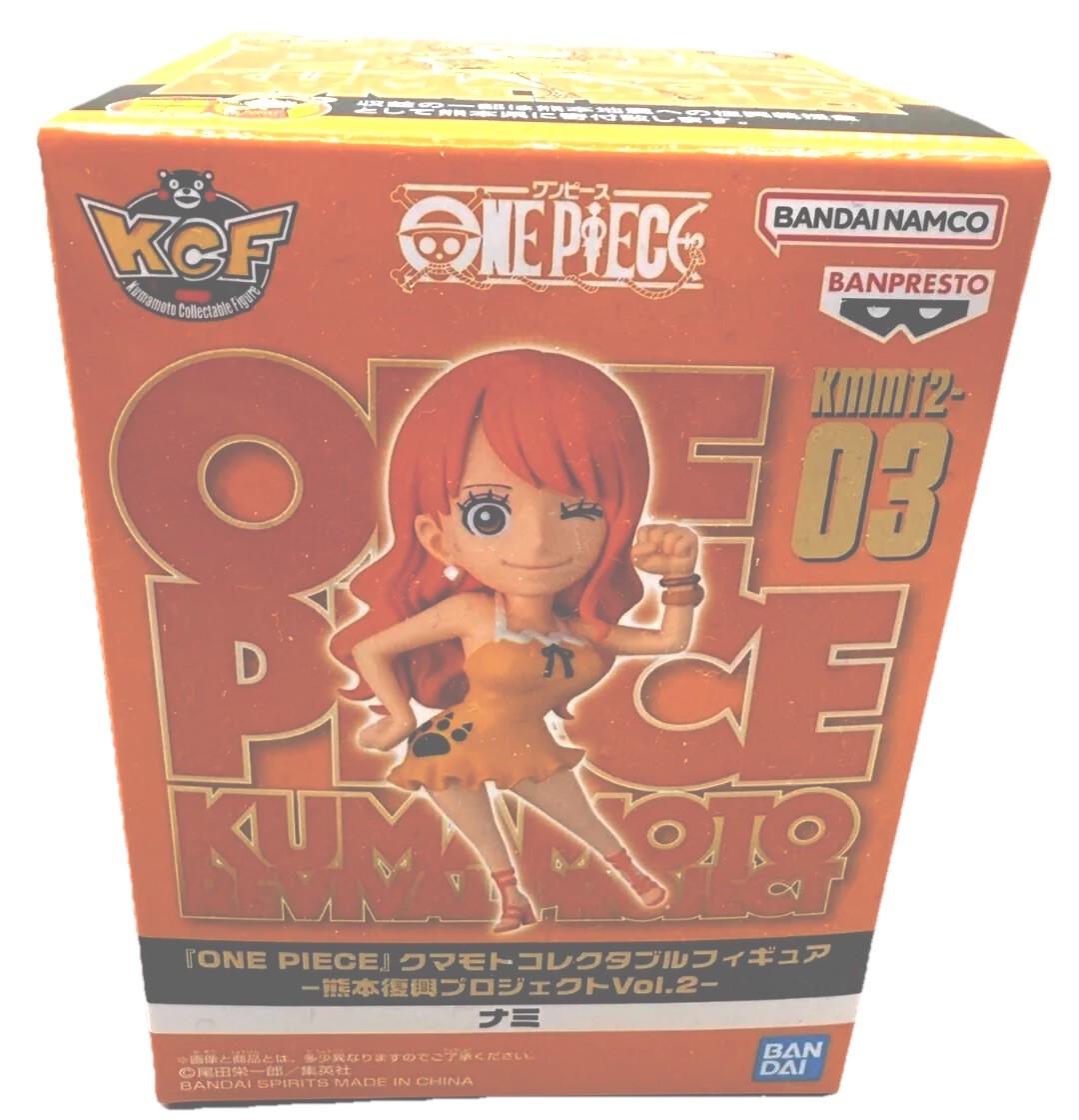 Nami WCF ONE PIECE Kumamoto Reconstruction Project Figure Vol.2 Japan NEW