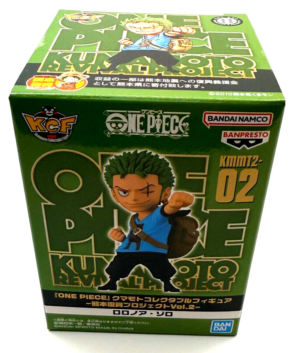Roronoa Zoro WCF ONE PIECE kumamoto Reconstruction Project Figure Vol.2 NEW