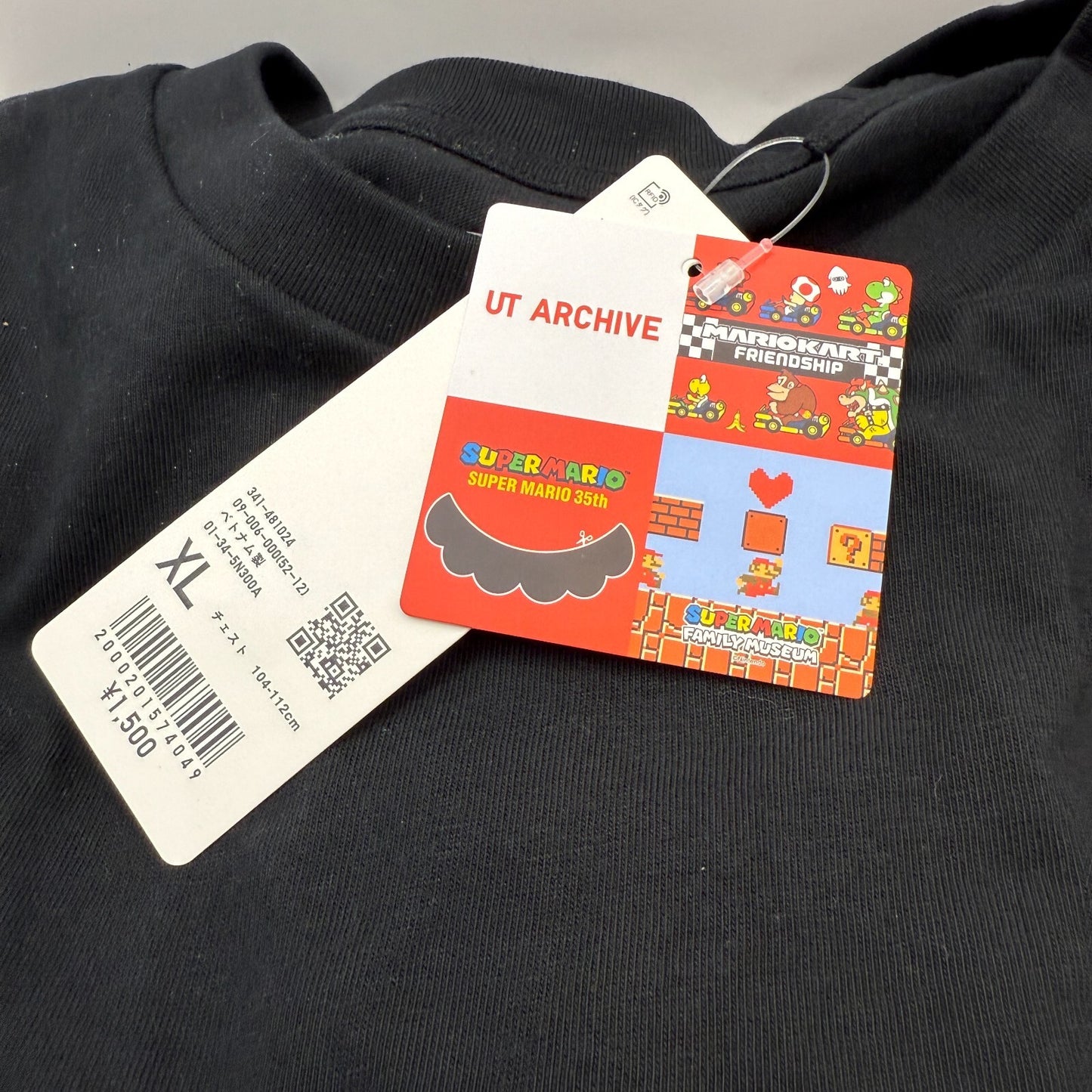 UNIQLO UT ARCHIVE Super Mario Archive Graphic Boo T-Shirt Mens XL size New