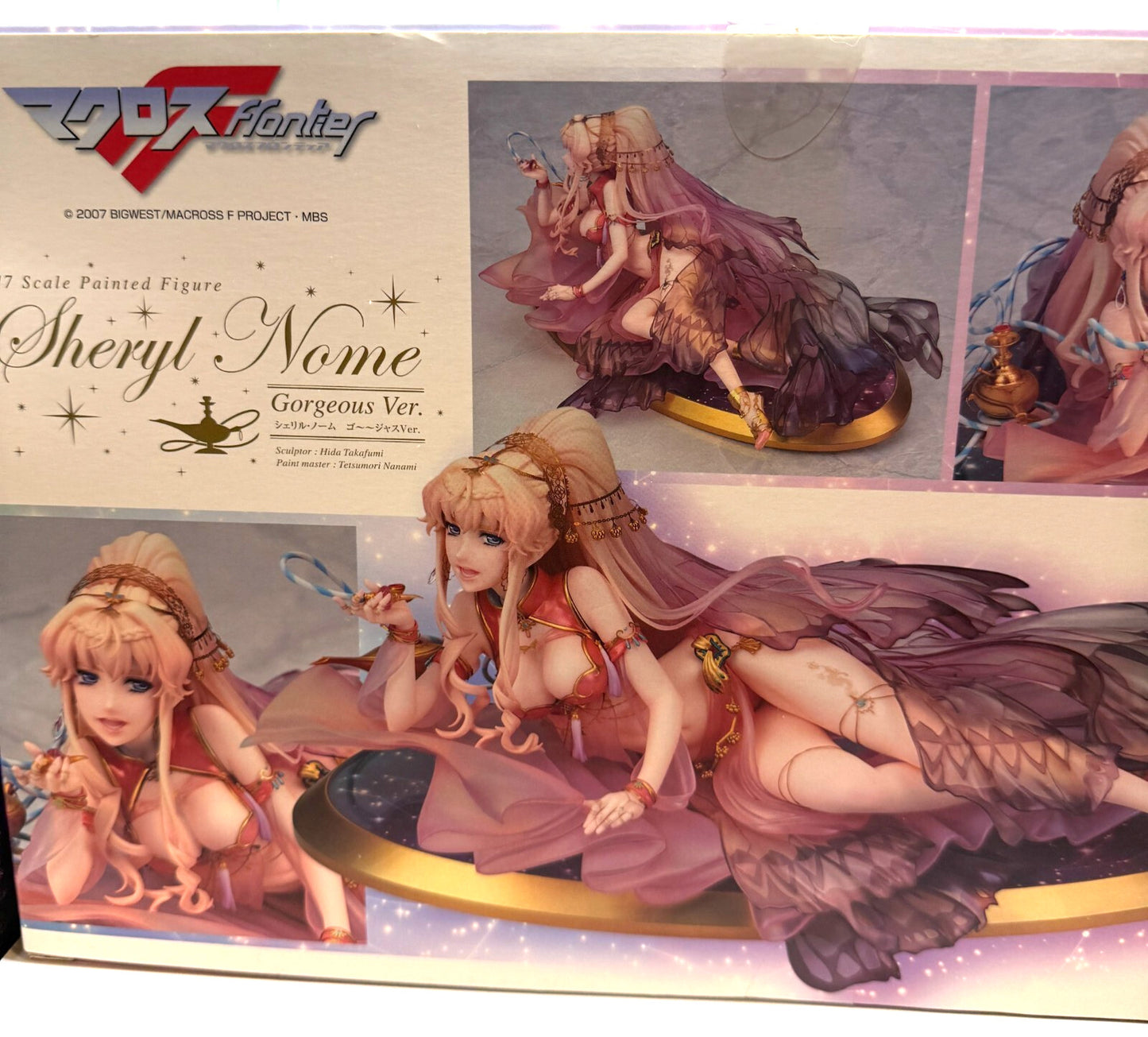 Sheryl Nome Macross Frontier Gorgeous Ver. 1/7 scale Painted Figure alpha omega