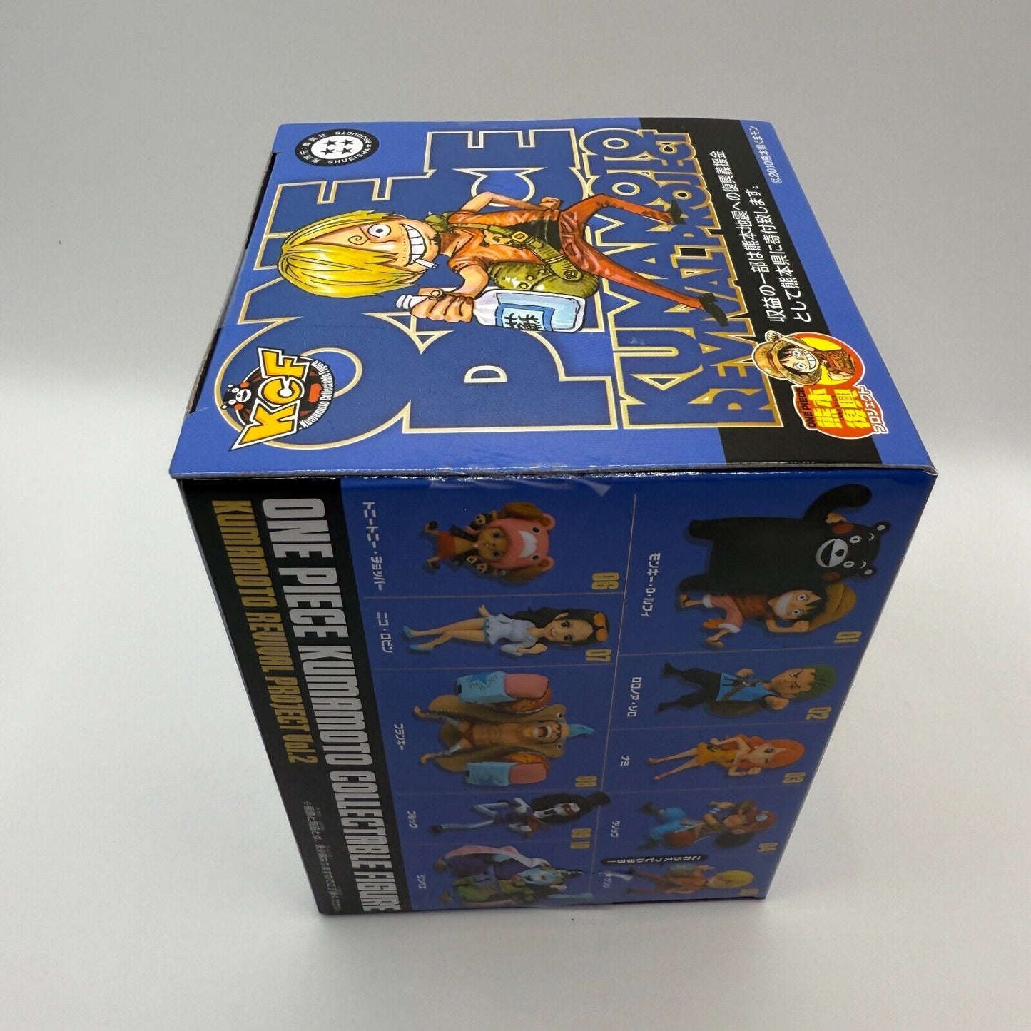 Sanji WCF ONE PIECE Kumamoto Reconstruction Project Figure Vol.2 Japan NEW