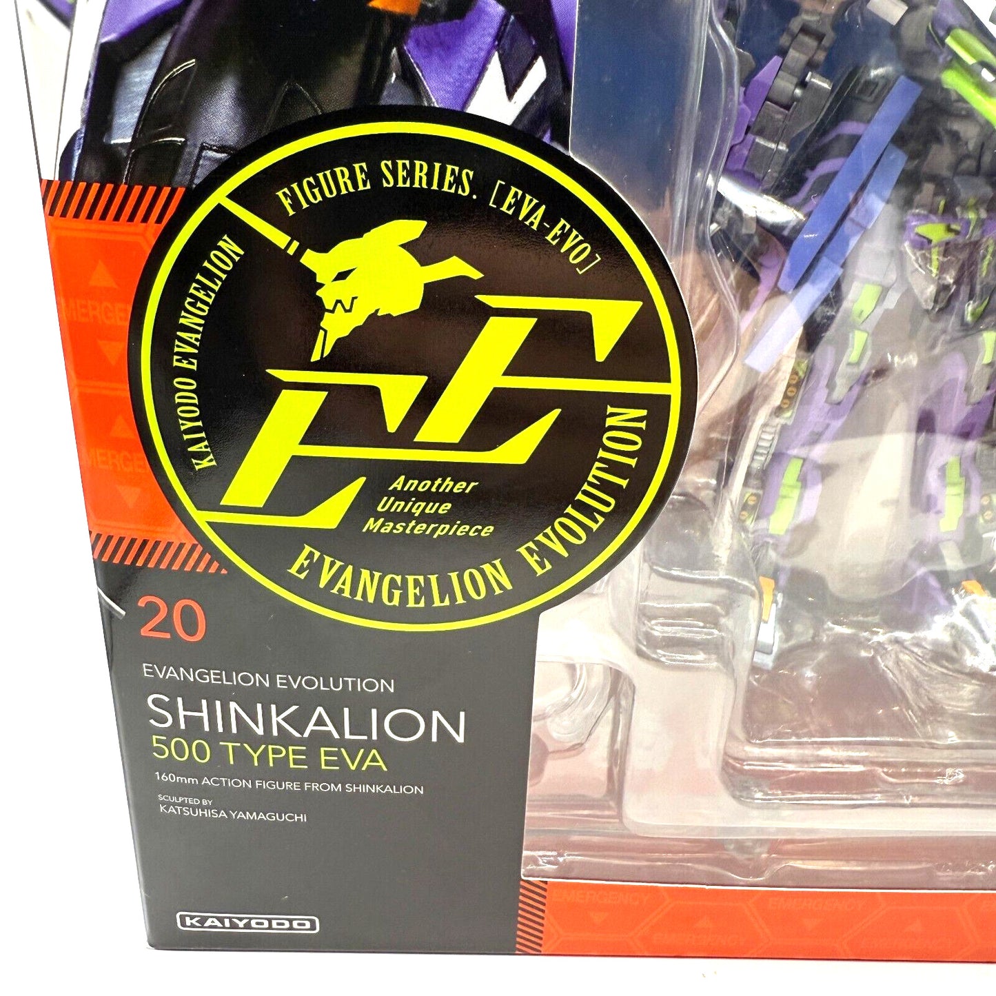 KAIYODO Revoltech EVANGELION EVOLUTION SHINKALION 500 TYPE EVA figure japan