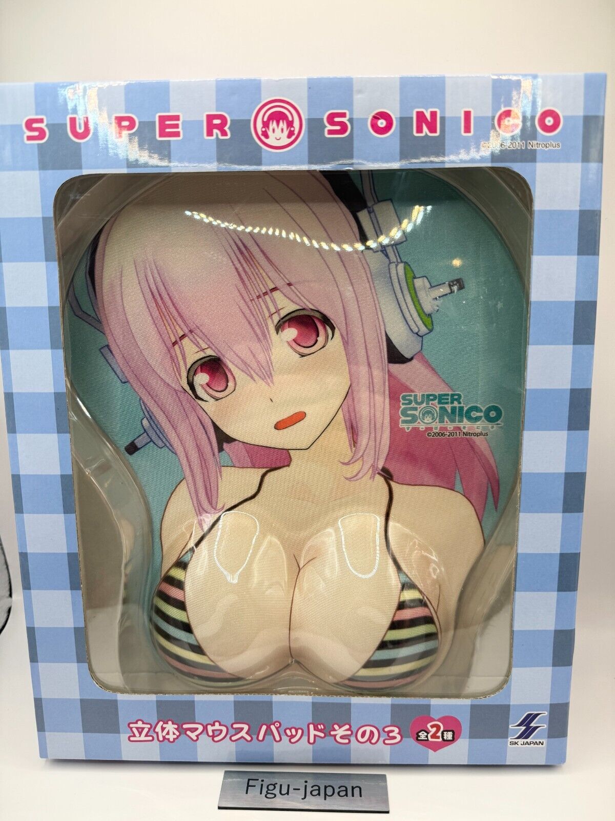 Super Sonico 3D Mouse pad vol3 Swim suits version Silicone SKjapan from japan
