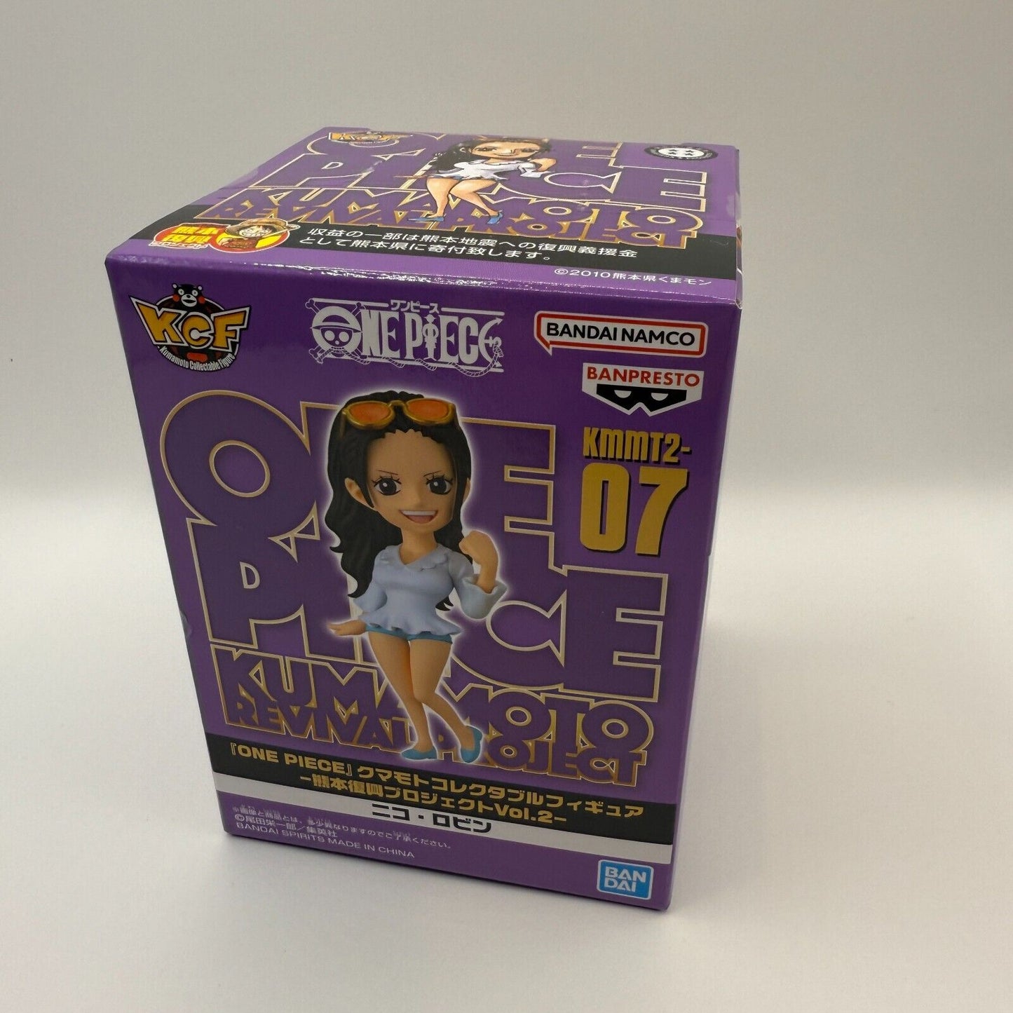 Nico Robin ONE PIECE WCF kumamoto Reconstruction Project Figure Vol.2Japan NEW