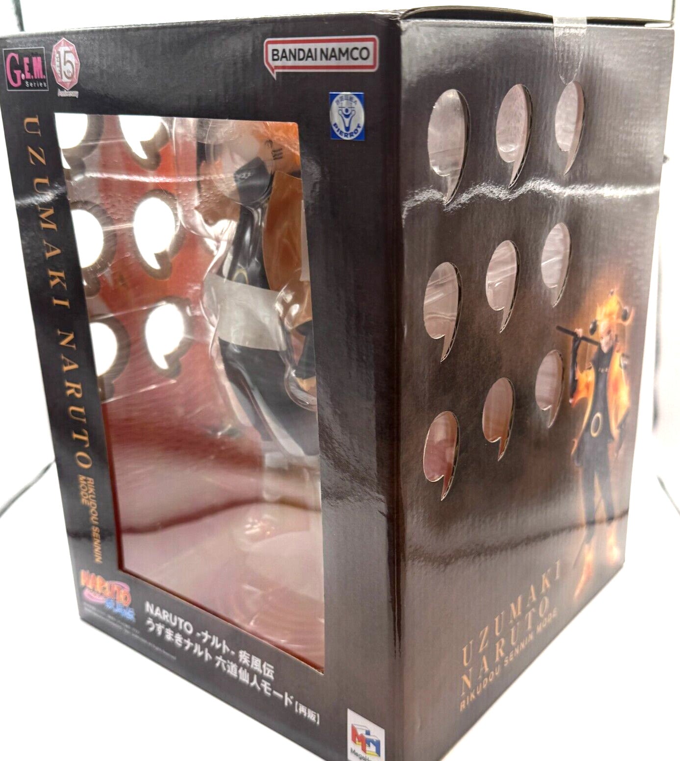 MegaHouse Naruto Shippuden G.E.M. Series NARUTO UZUMAKI Six path mode resale ver