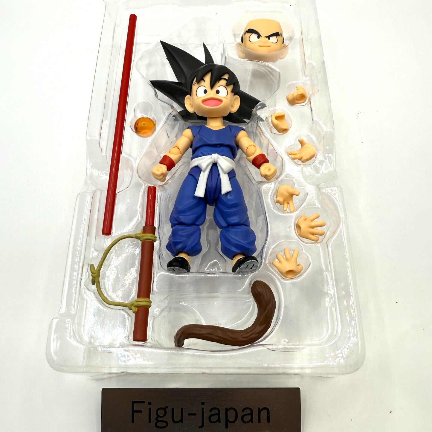 S.H.Figuarts Son Goku childhood Action Figure 1/12 The Great Adventure Begins