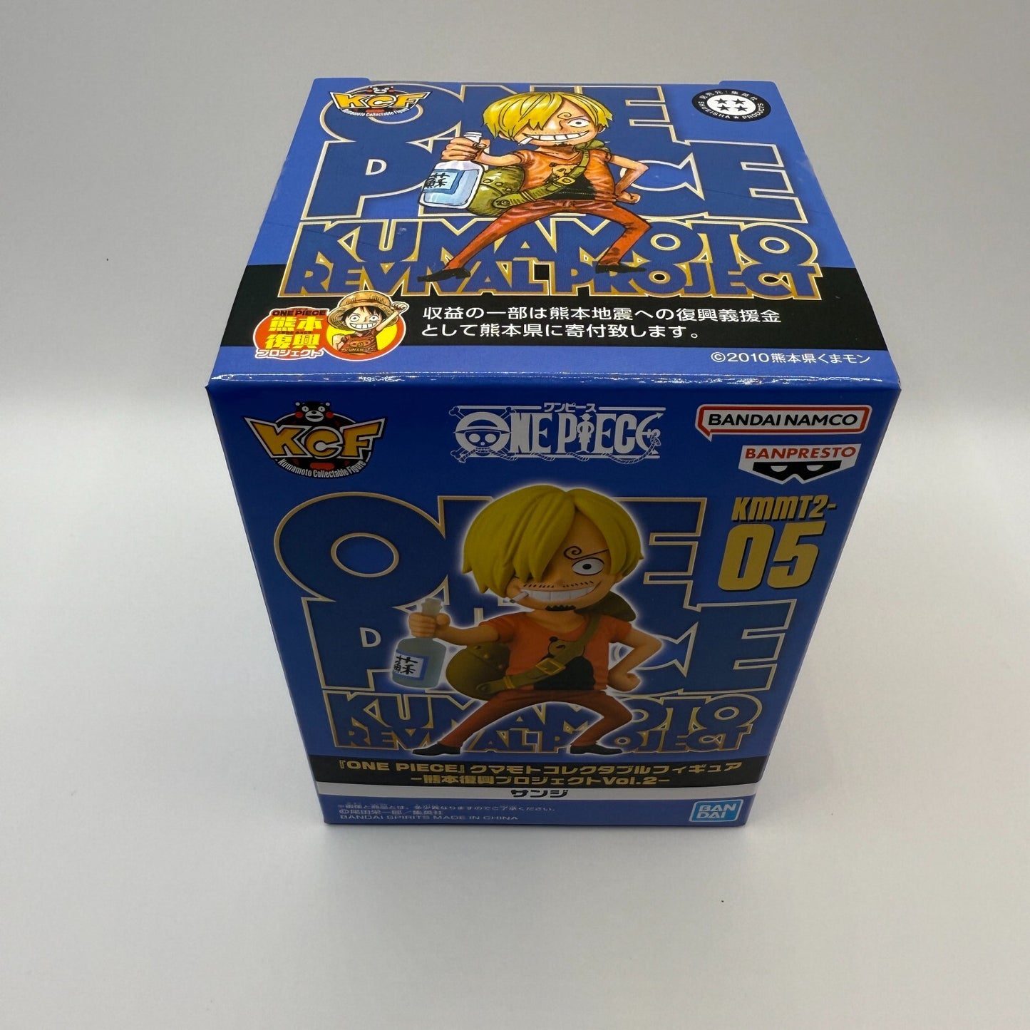 Sanji WCF ONE PIECE Kumamoto Reconstruction Project Figure Vol.2 Japan NEW