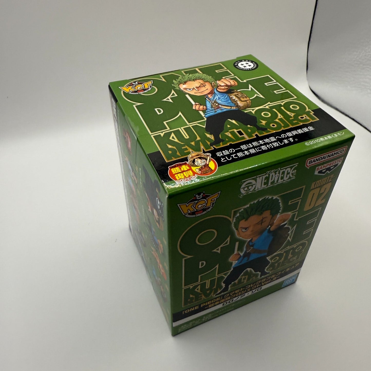 Roronoa Zoro WCF ONE PIECE kumamoto Reconstruction Project Figure Vol.2 NEW