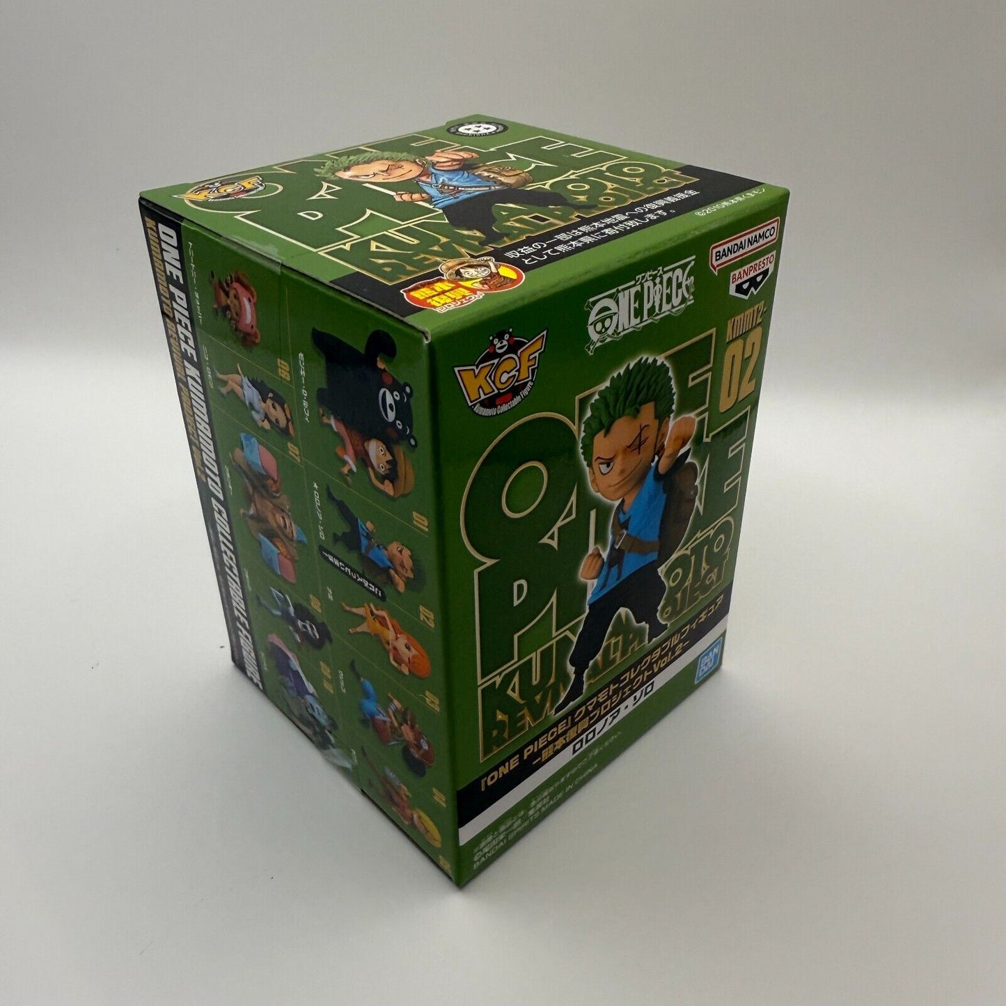 Roronoa Zoro WCF ONE PIECE kumamoto Reconstruction Project Figure Vol.2 NEW