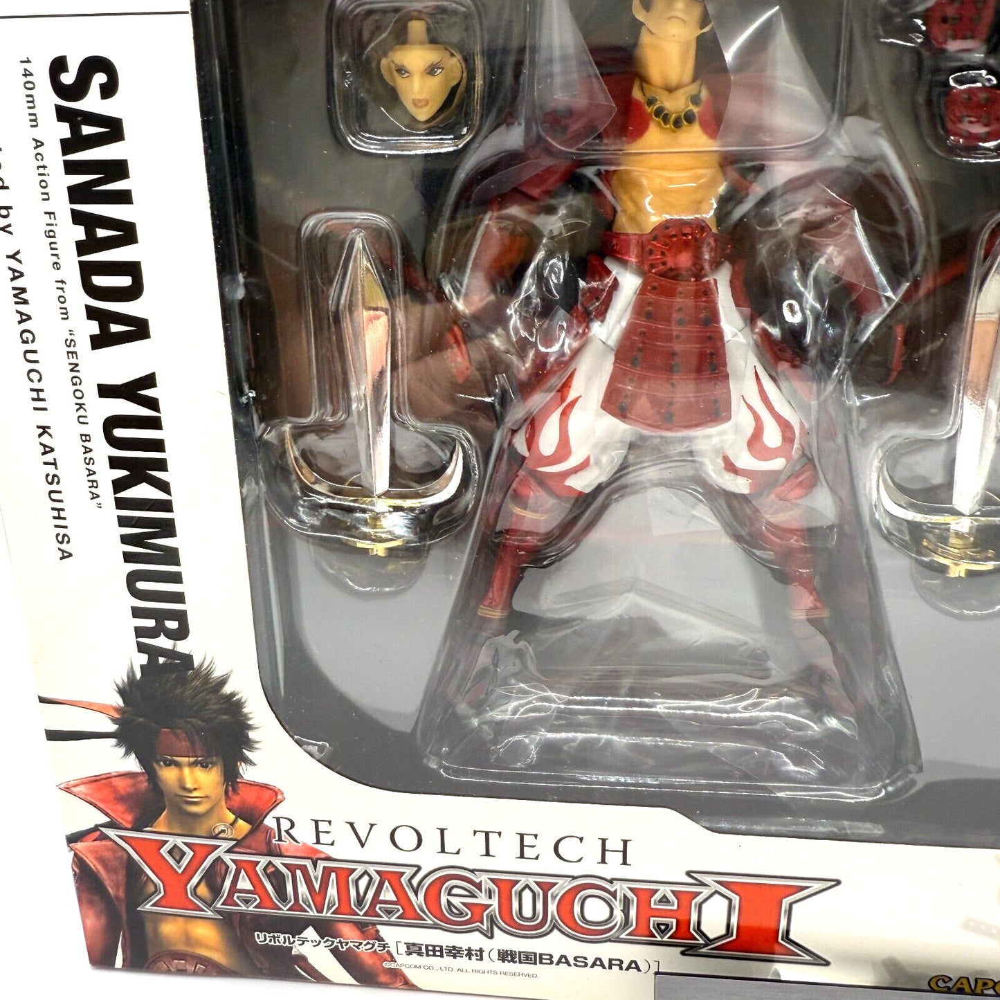 Yukimura Sanada Revoltech Yamaguchi 080 Sengoku Basara Action Figure new
