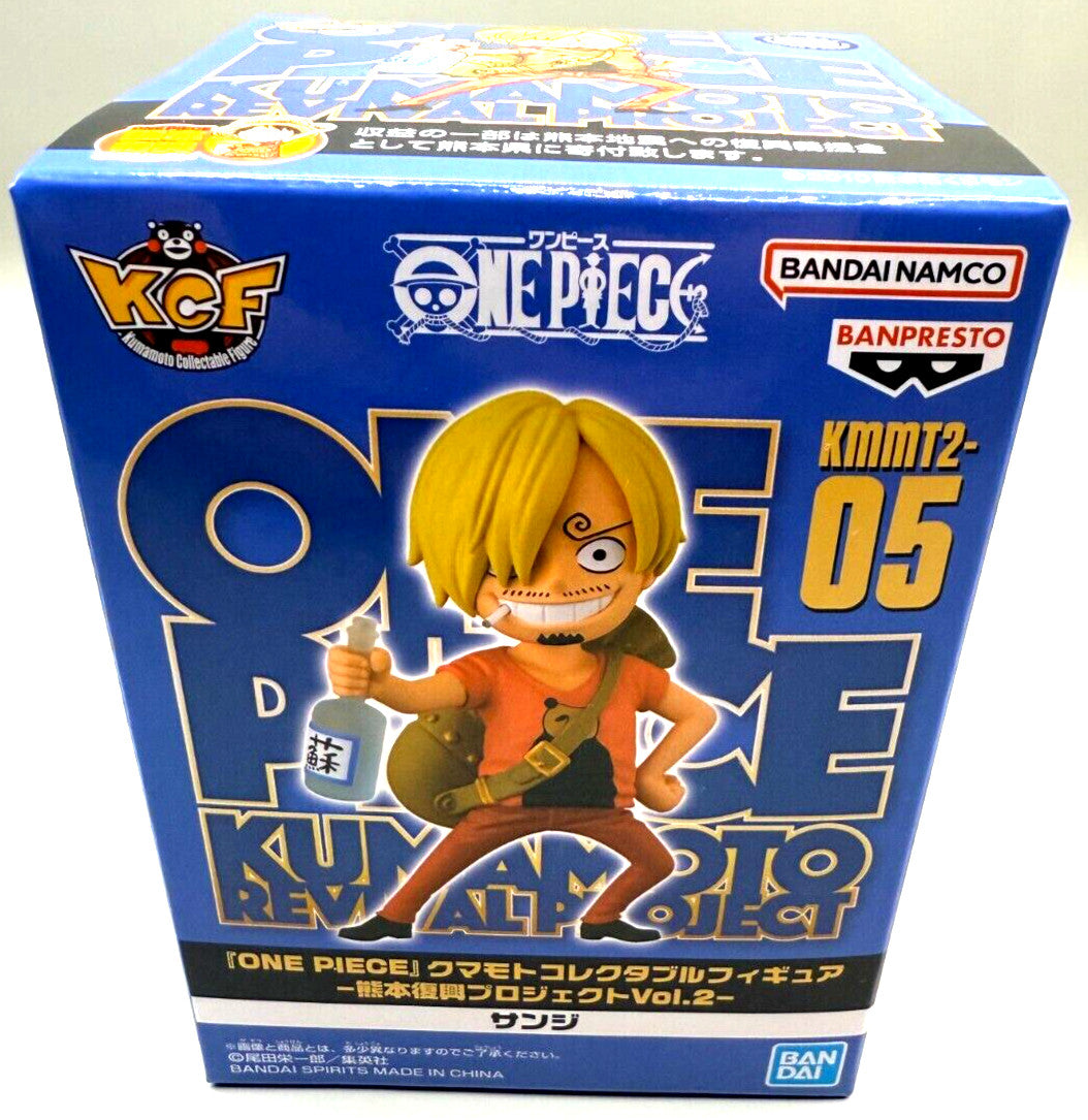 Sanji WCF ONE PIECE Kumamoto Reconstruction Project Figure Vol.2 Japan NEW