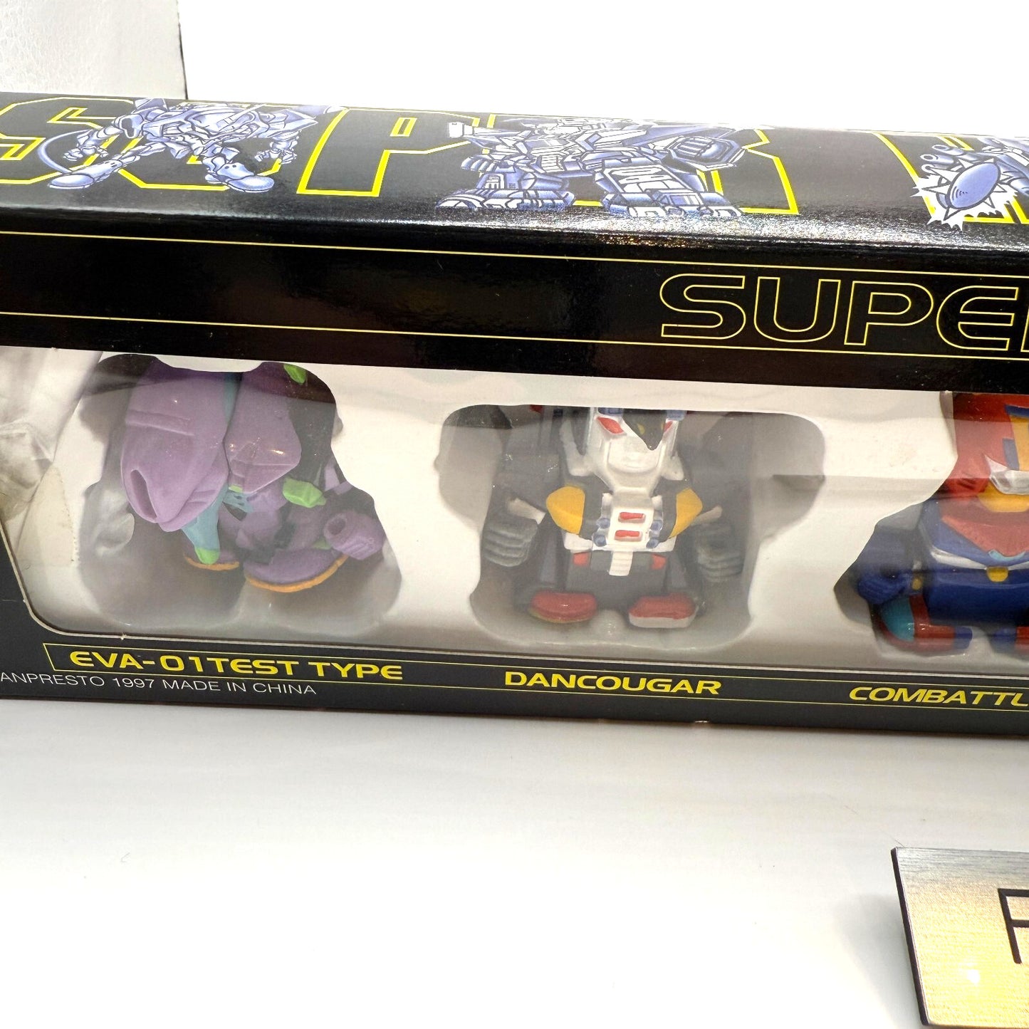 Banpresto Super Robot Wars F BOX limited Pre-order benefits evangelion majingerZ