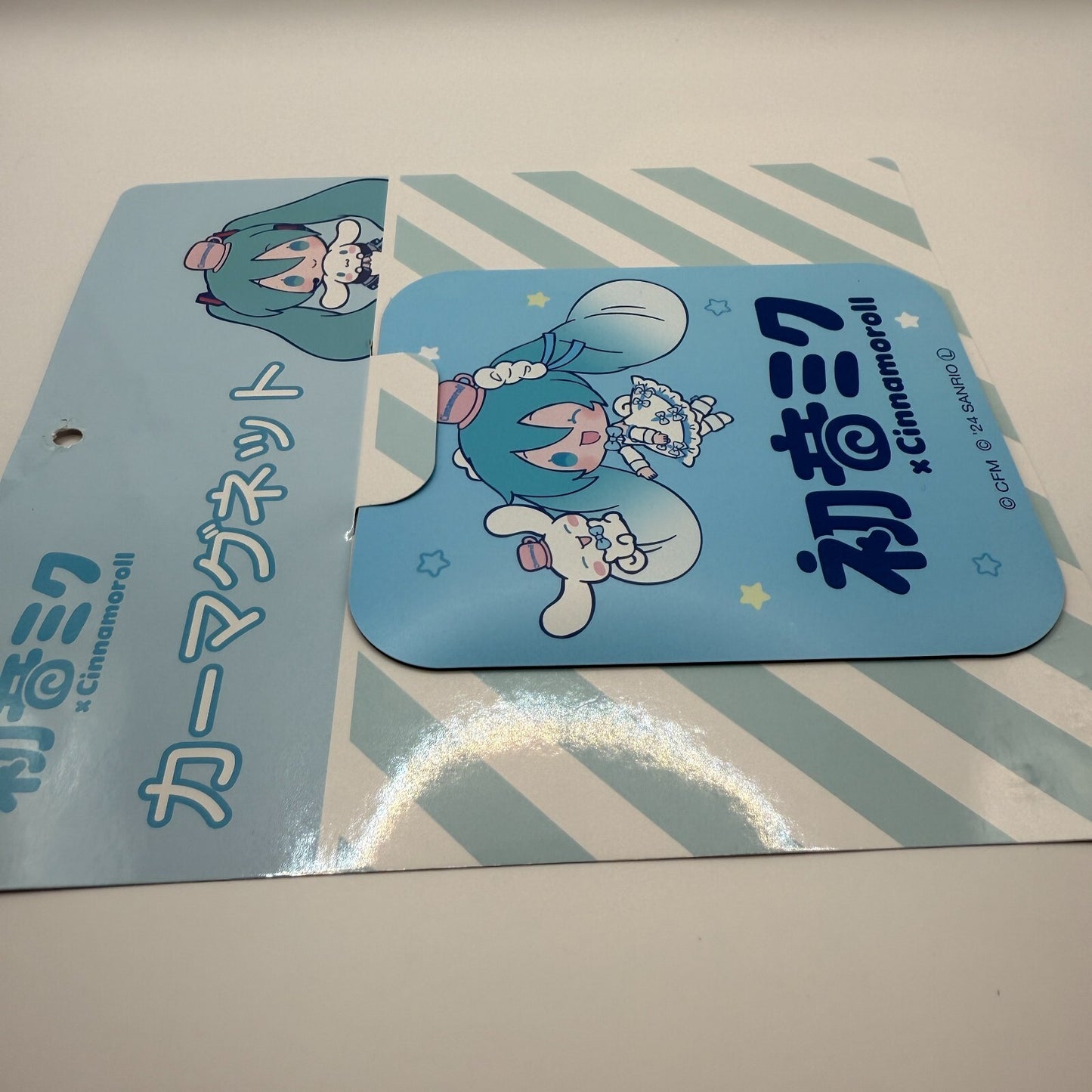 Hatsune miku Cinnamoroll Car magnet goods Light fastness Sanrio from japan NEW