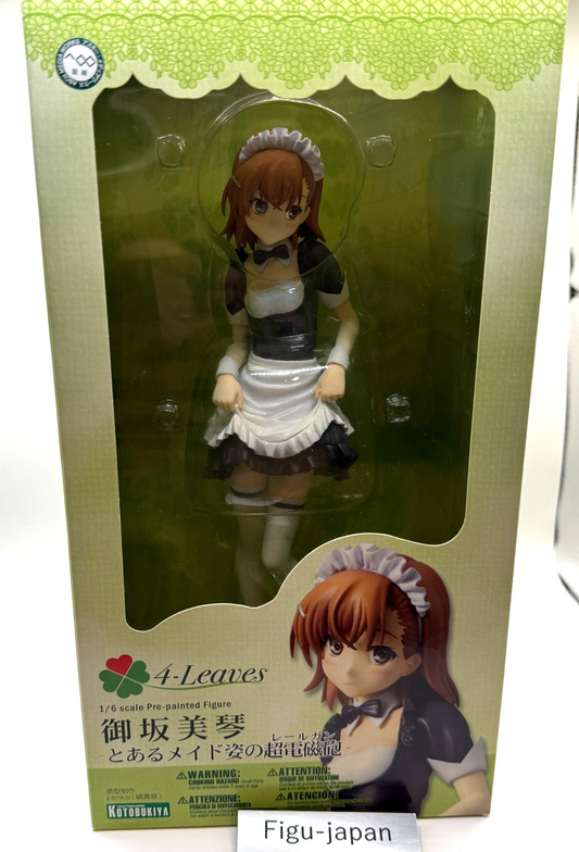 4Leaves Mikoto Misaka maid ver. 1/7 Scale Pre Painted Figure[express]0