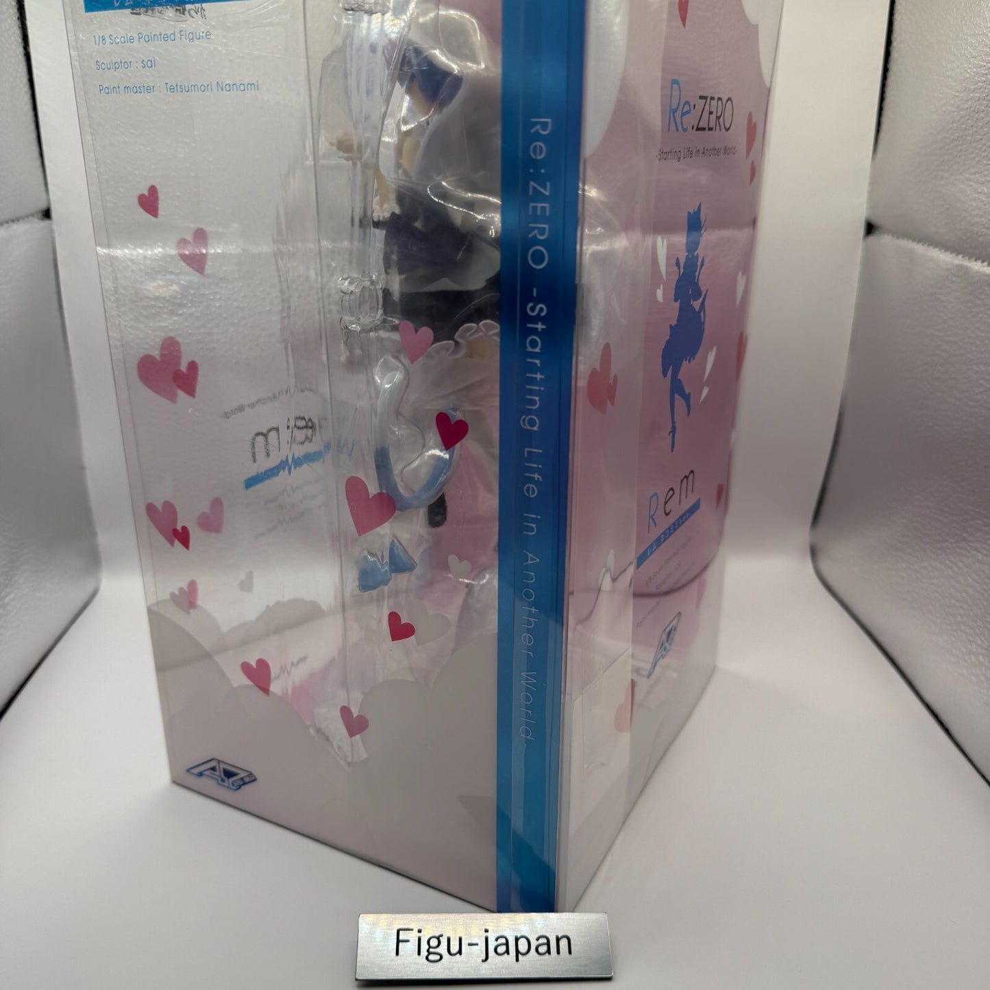 Alpha Omega Re:Zero Rem Nekomimi Cat Ear 1/8 Figure Kadokawa New Sealed Japan6