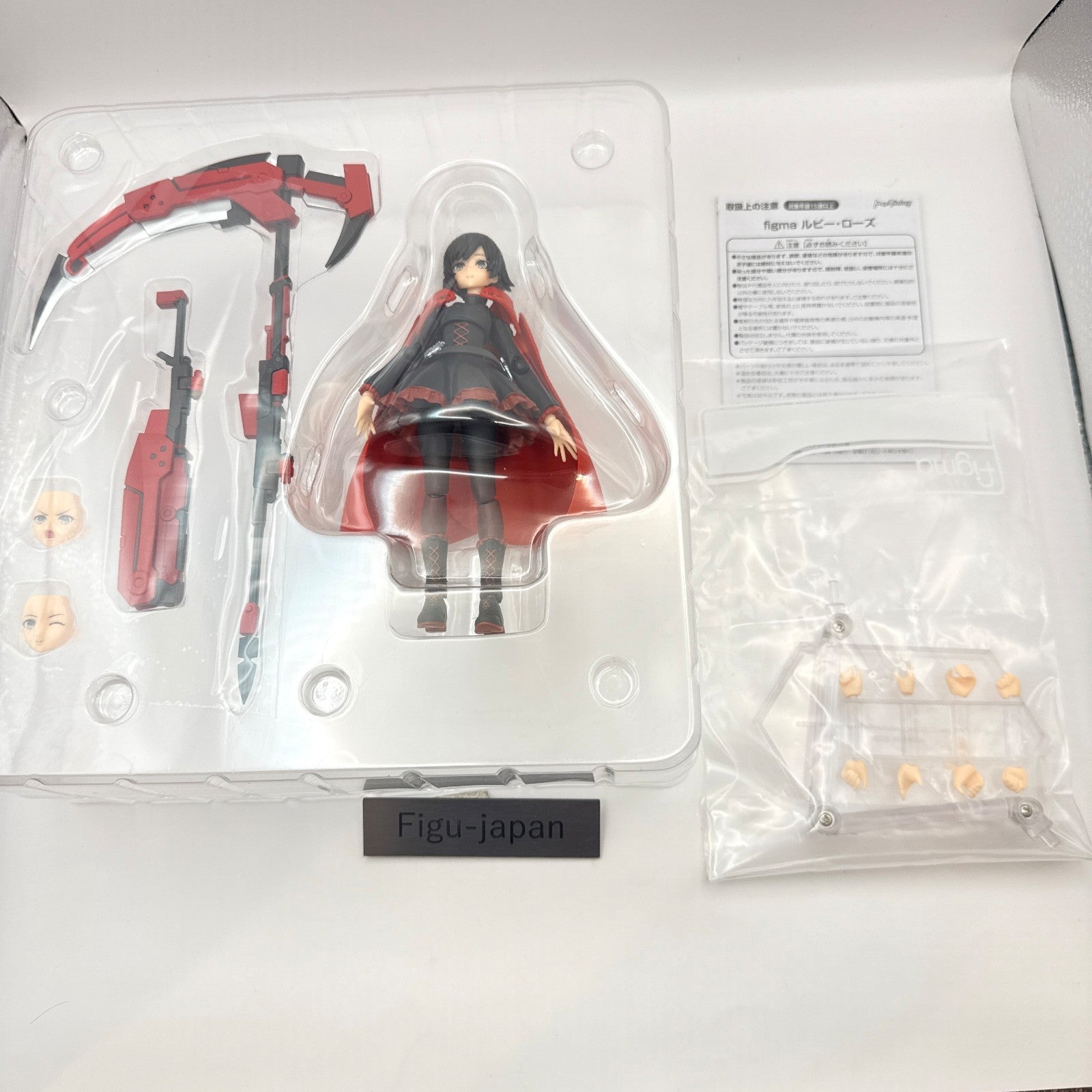 Ruby Rose figma 596 RWBY Ice Queendom Max Factory Action Figure Good Smile MIB4