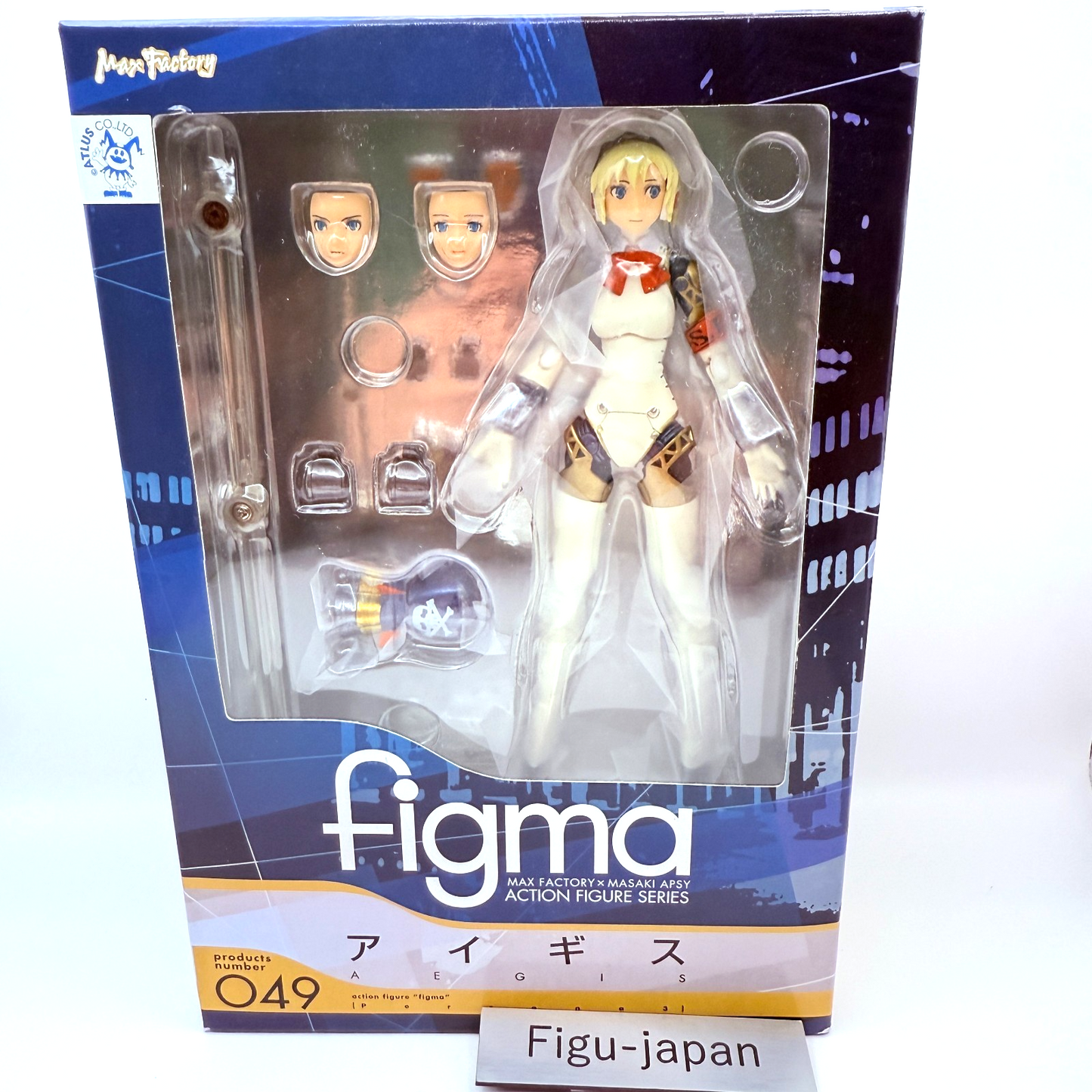 figma Persona 3 Aigis Aegis Action Figure 049 Max Factory Japan New [express]0