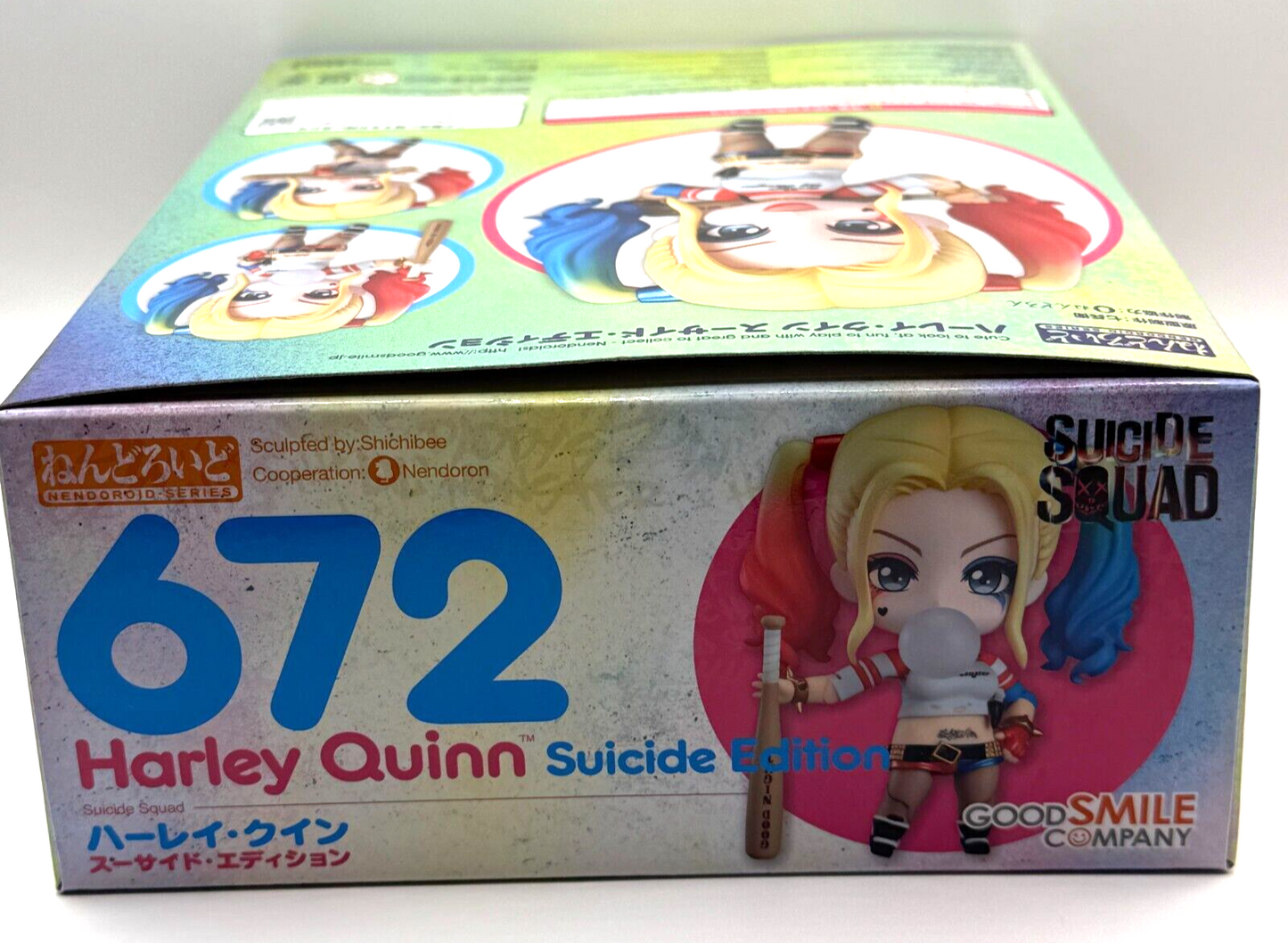 Nendoroid 672 Harley Quinn Suicide Squad Figure Good Smile MIB Authentic Japan2