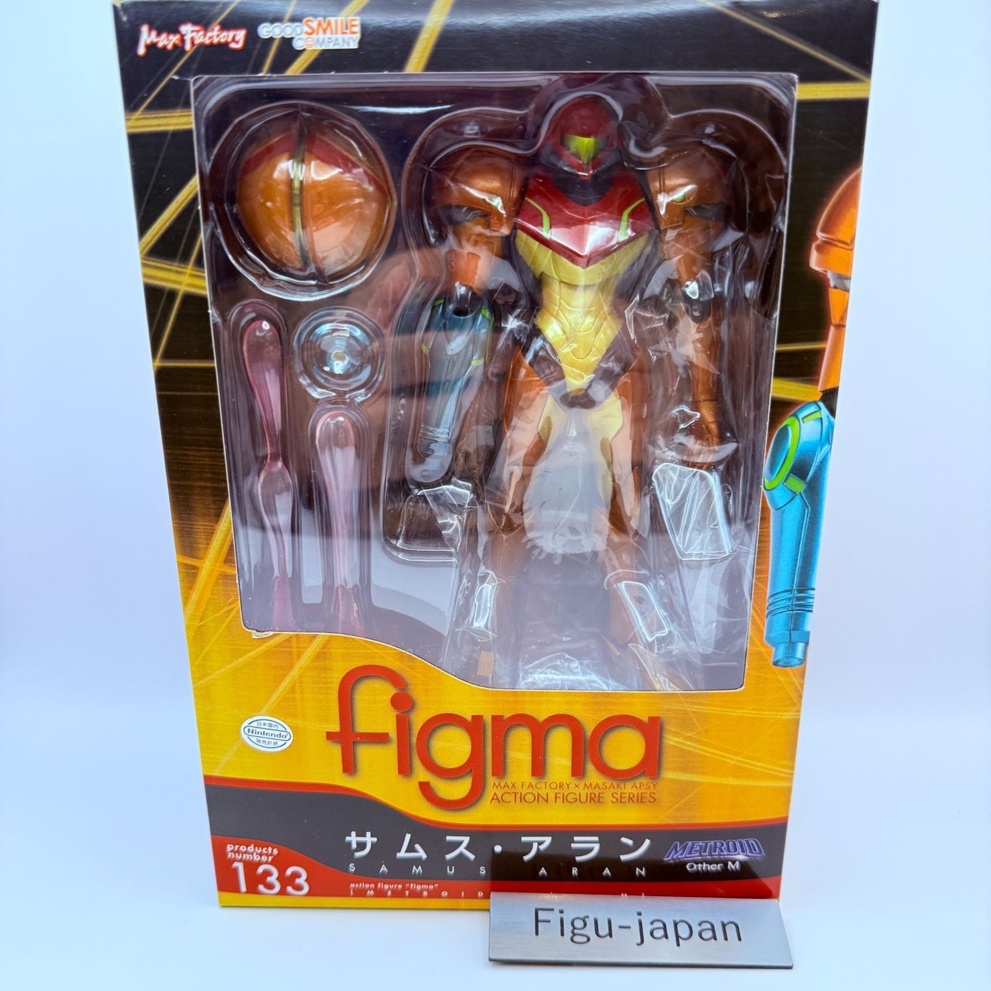 figma Metroid Other M Samus Aran 133 Max Factory japan [express]0