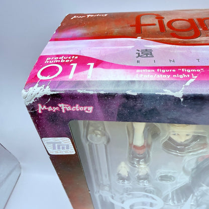 Figma 011 Rin Tosaka Fate stay night Max Factory Action Figure Box Wear MISB6