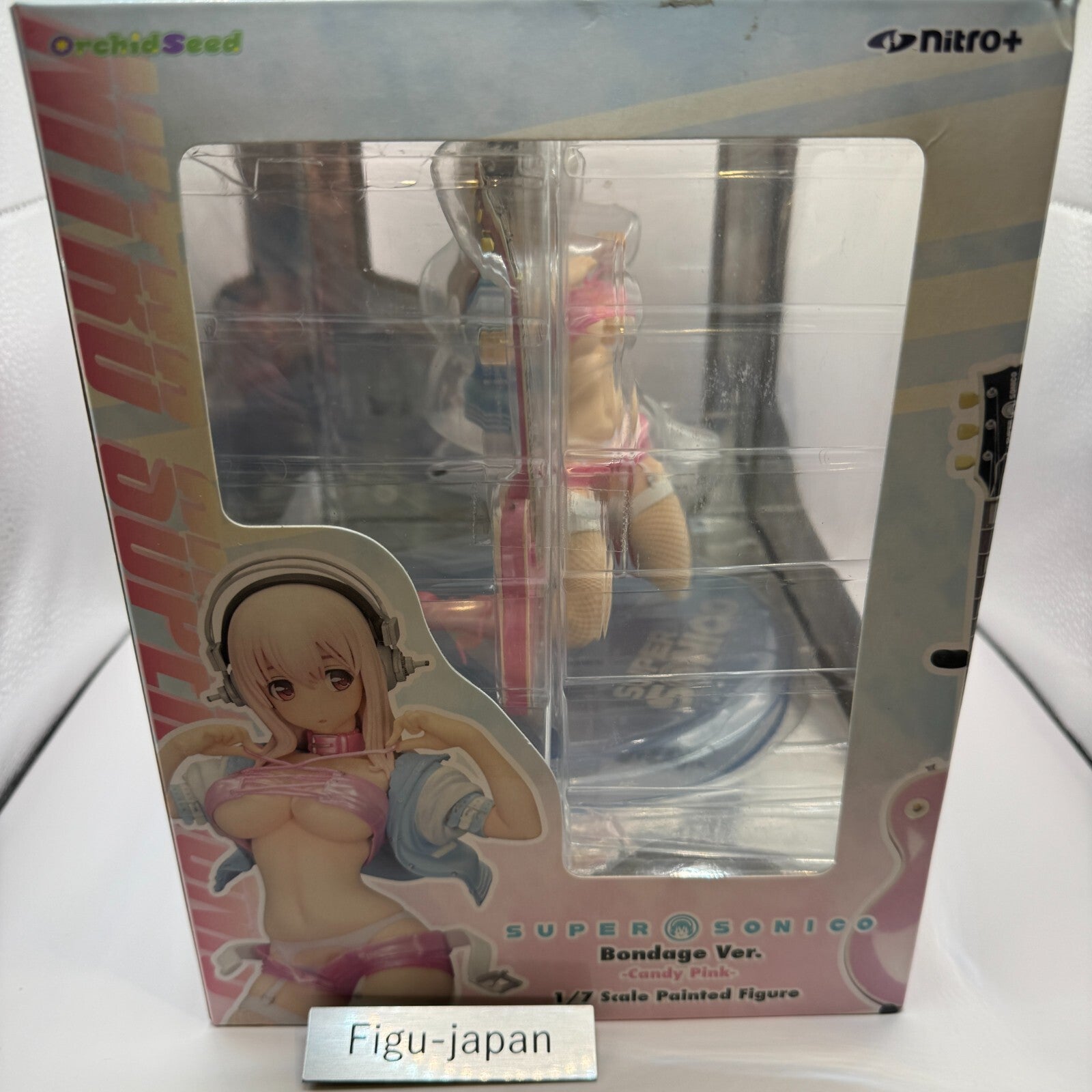 Orchid Seed Nitro Super Sonico Bondage Ver 1/7 Figure Candy Pink [express]7