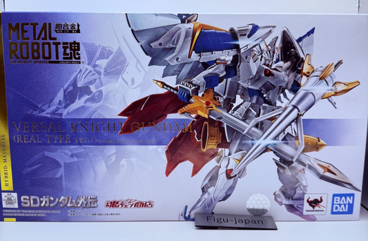Metal Robot Spirits Versal Knight Gundam Real Type Diecast Figure Japan New0