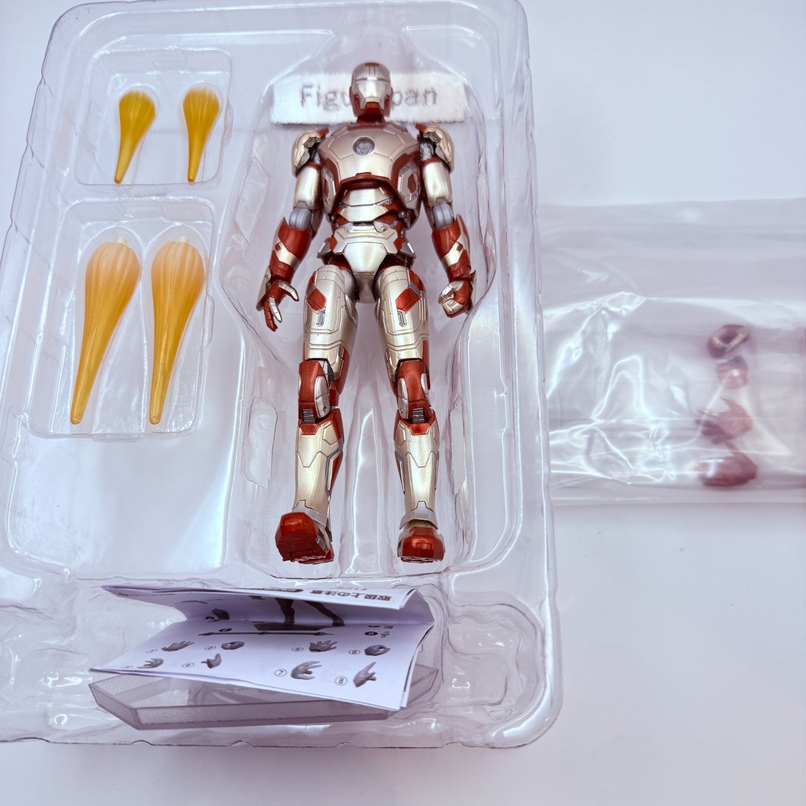 Max Factory figma 302 Iron Man Mark 42 XLII Figure Avengers Marvel Mint Japan6