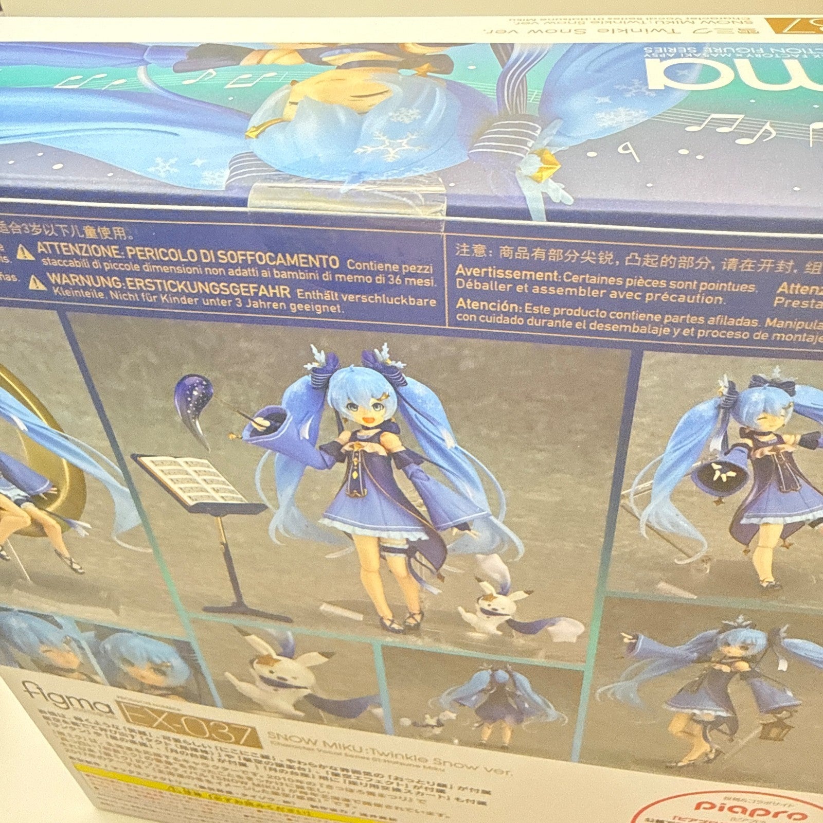 Snow Miku Twinkle Snow Ver figma EX-037 Hatsune Max Factory Anime Figure MISB3