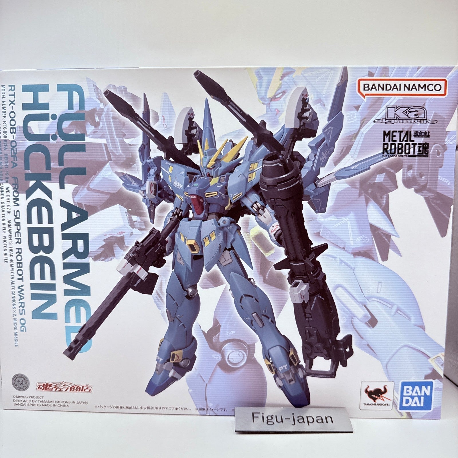 Full Armor Huckebein Ka signature METAL ROBOT Spirits Super Robot Wars MIB0