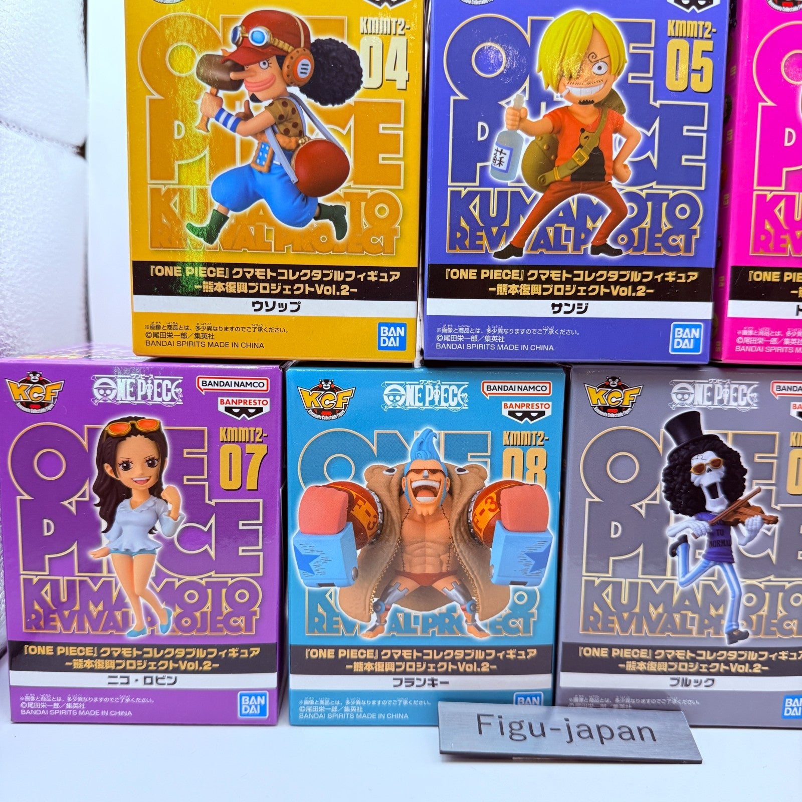 ONE PIECE Kumamoto Limited Edition WCF Figure Statue Brand New Japan Rare F/S10