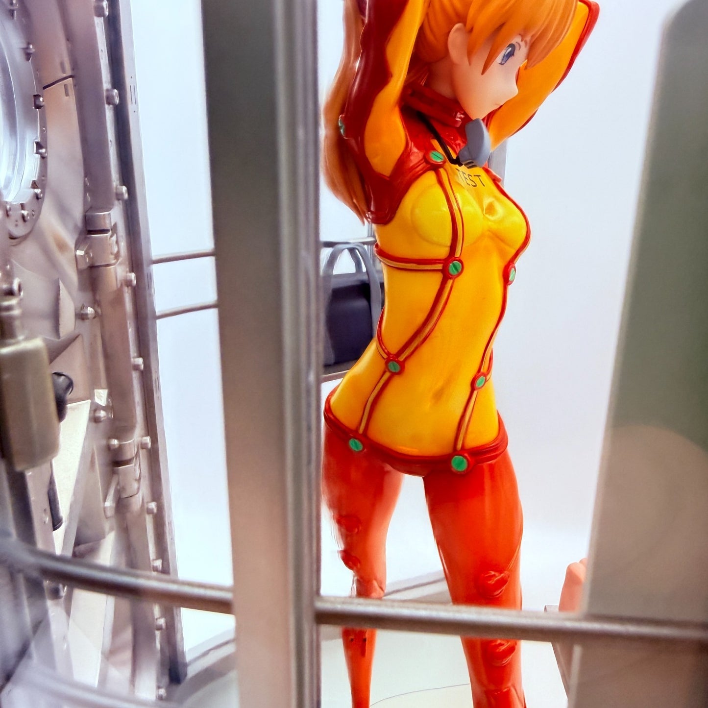 AniMester Evangelion Asuka Langley Test Plugsuit 1/7 Diorama Figure mint12
