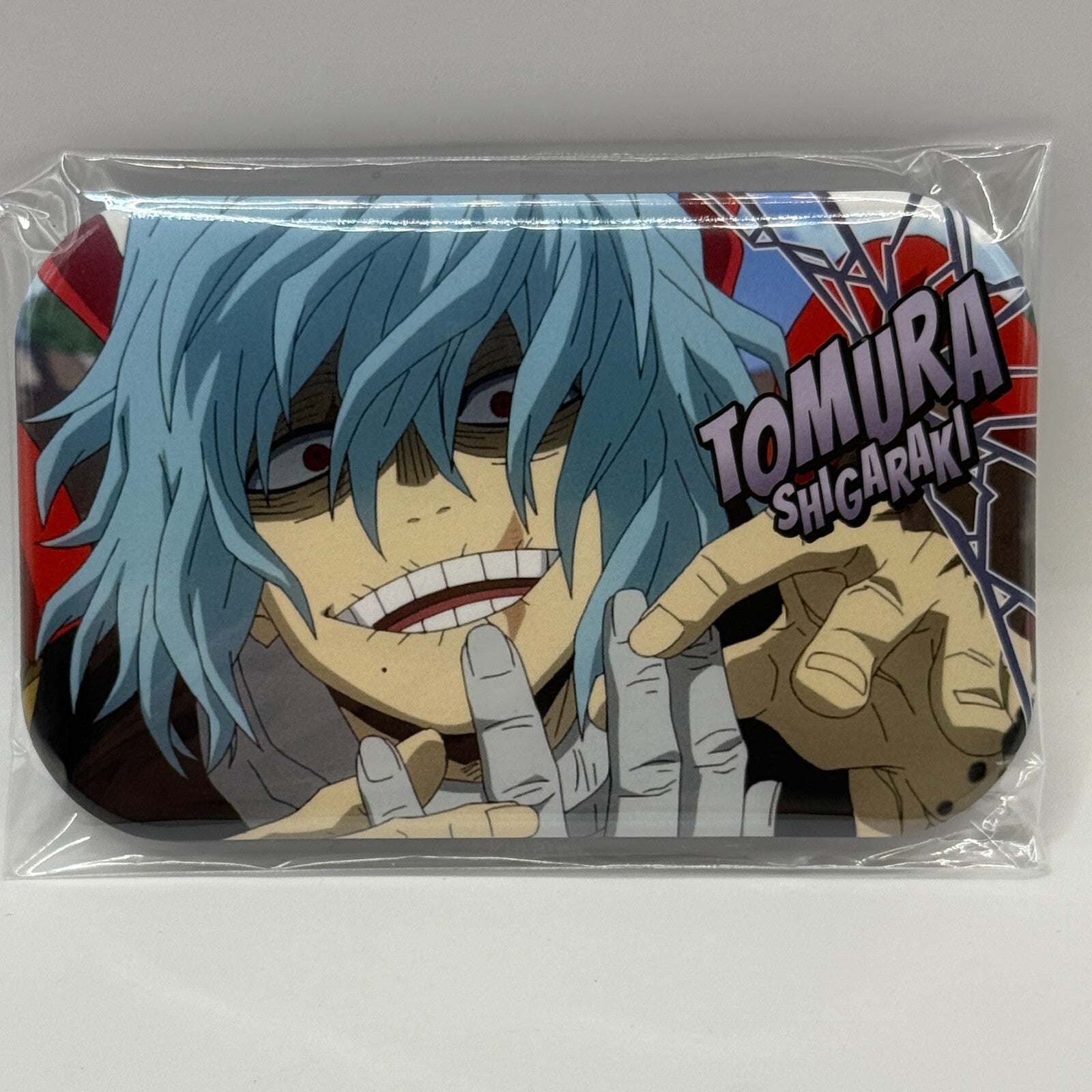 Tomura Shigaraki Pinback Button Badge Set 4 My Hero Academia MHA Villains NEW2