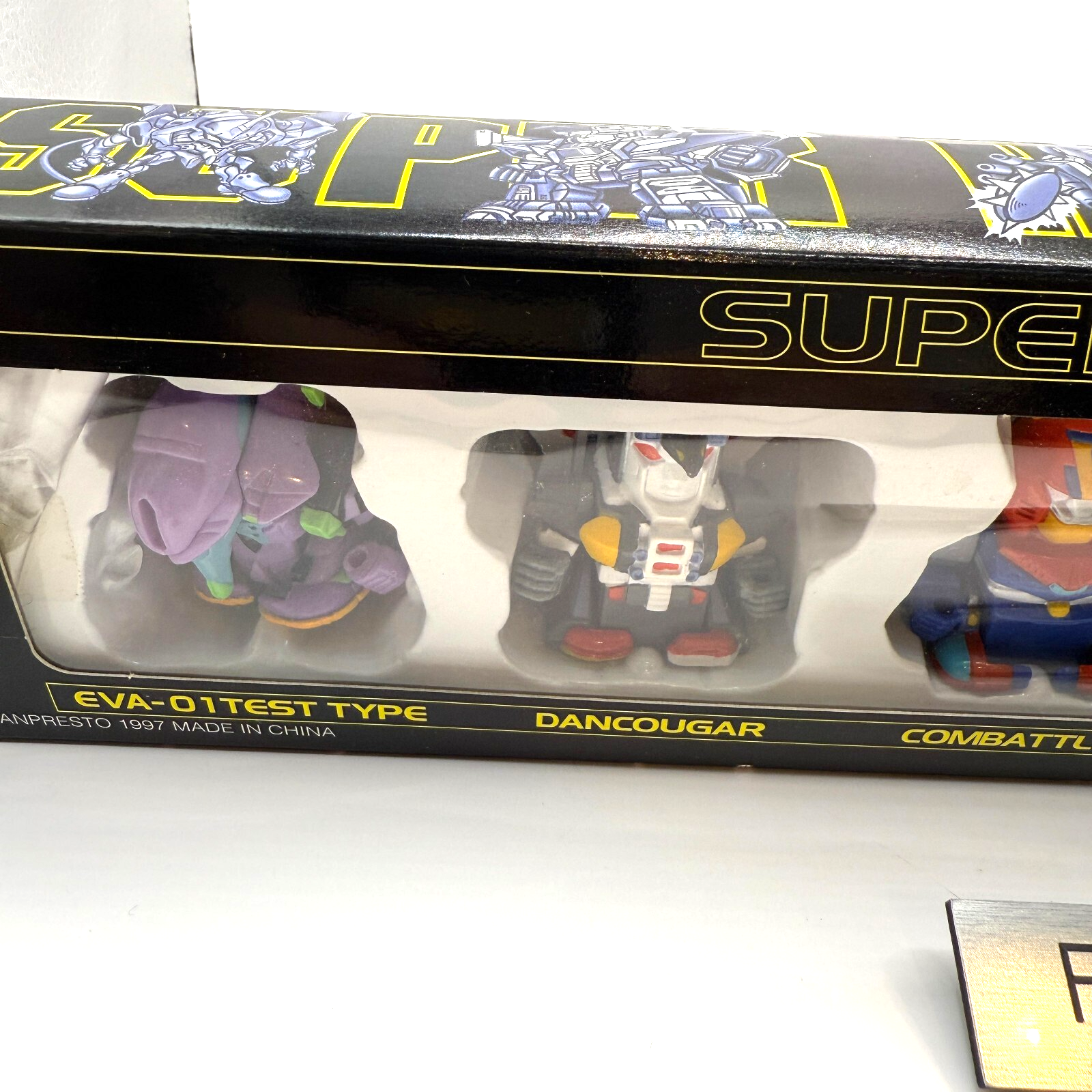 Rare Super Robot Wars F 6 Windup Figures Box Sega Saturn Preorder Bonus Japan2