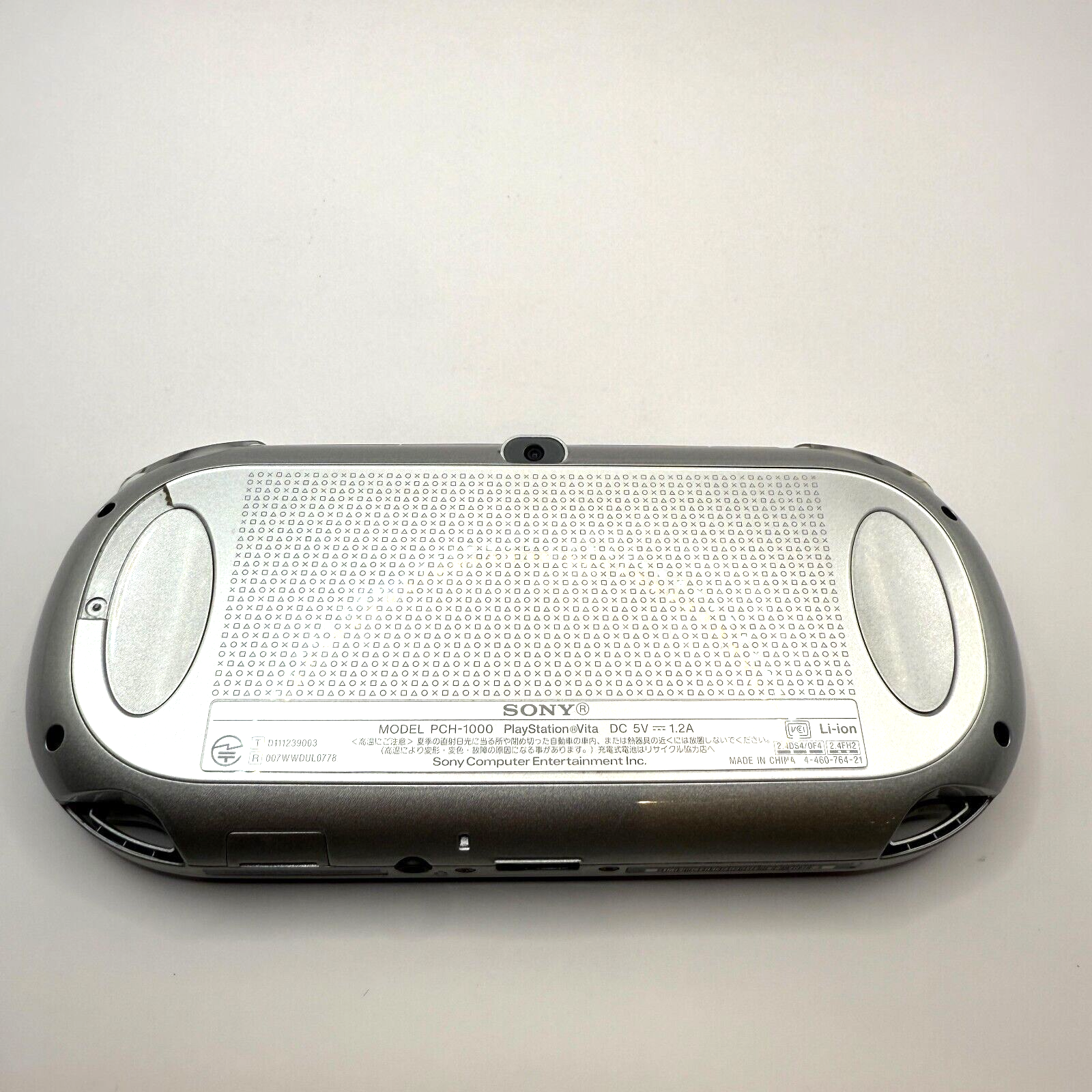 Sony PlayStation Vita PCH1000 ICE SILVER WiFi PSO2 soft & memory card 16GB8