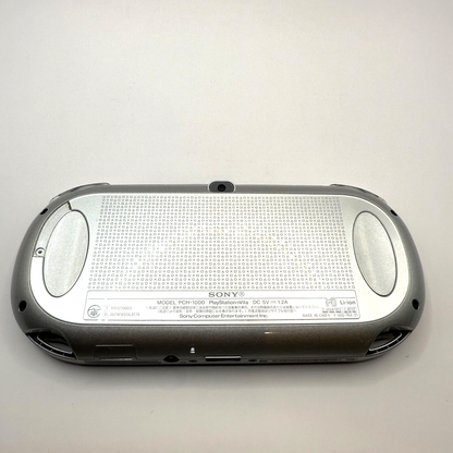 Sony PlayStation Vita PCH1000 ICE SILVER WiFi PSO2 soft & memory card 16GB8