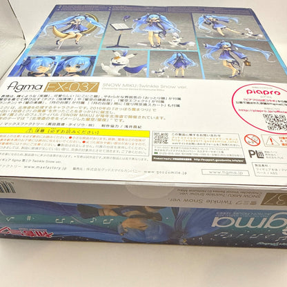 Snow Miku Twinkle Snow Ver figma EX-037 Hatsune Max Factory Anime Figure MISB1