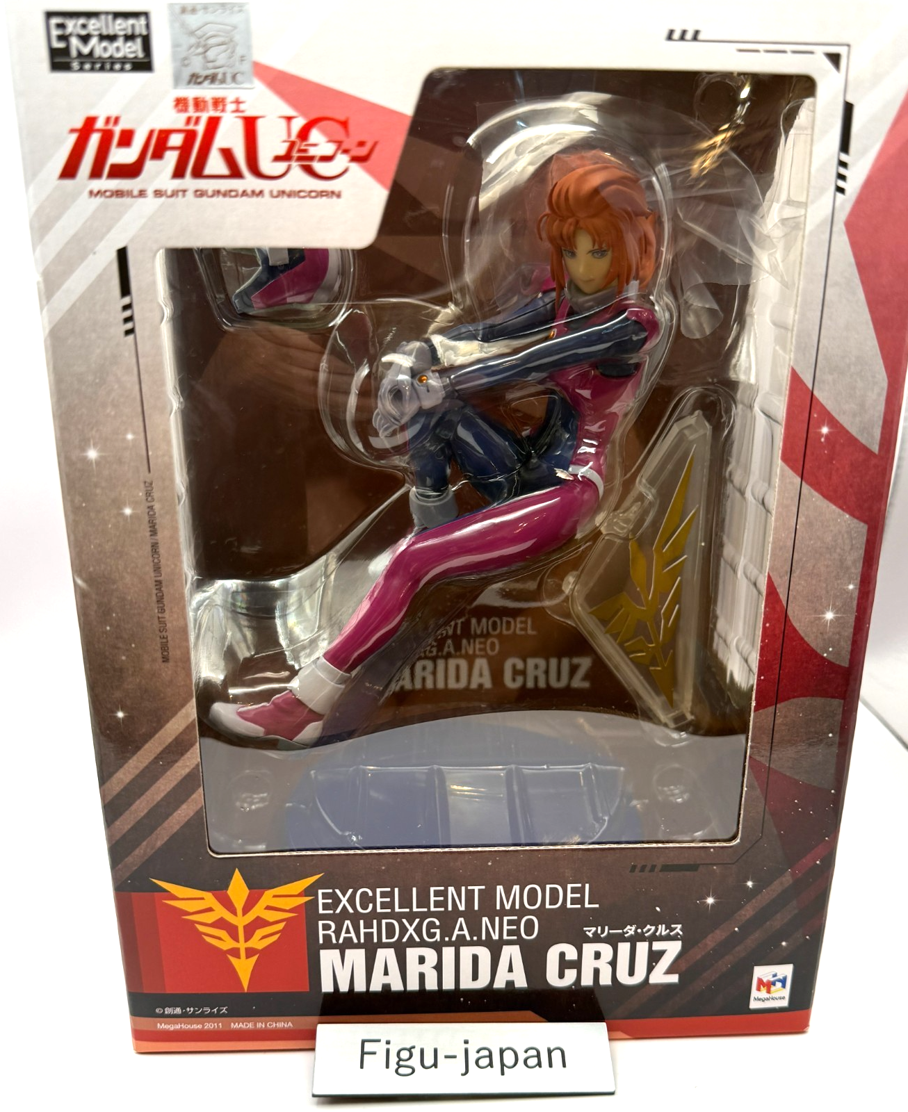 Marida Cruz Gundam Unicorn RAHDX G.A.NEO 1/8 Figure MegaHouse Authentic MISB0