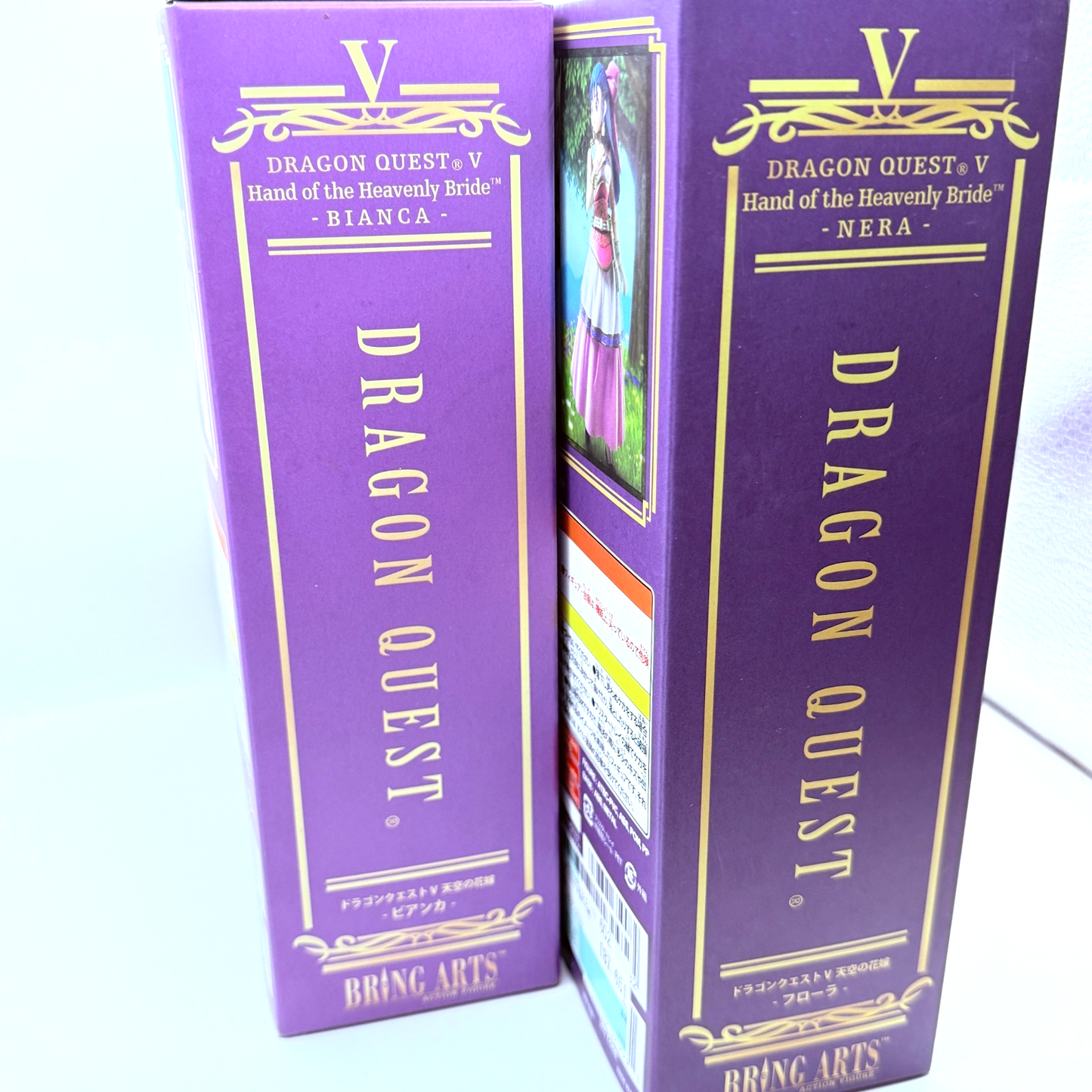 Bring Arts Dragon Quest V DQ5 Bianca & Flora Nera Figure Set Square Enix MISB2