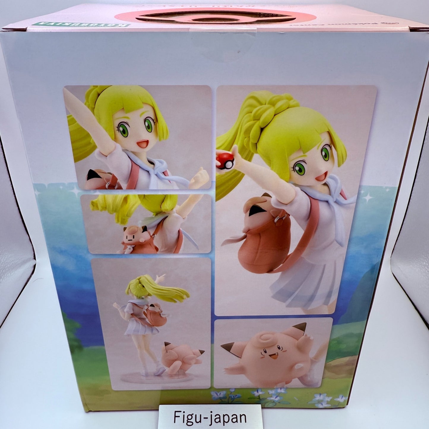 Kotobukiya Pokemon Center Lillie & Clefairy 1/8 Figure NEW Ganbari Lillie Japan5