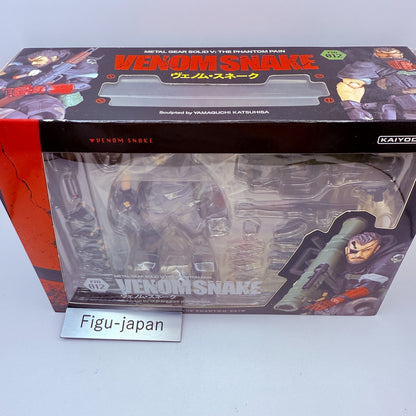 MGS V Venom Snake RM012 Action Figure Revoltech Fully Articulated Japan1