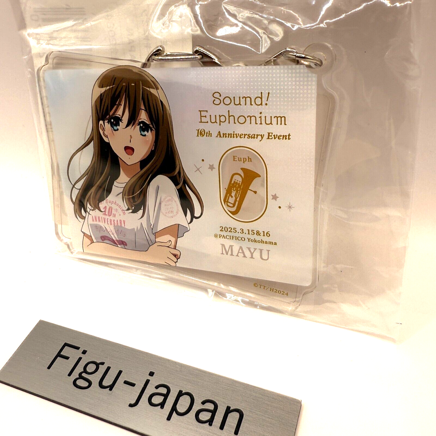 Sound! Euphonium 10th Anniversary Mayu Kuroe Acrylic Keychain Hibike! KyoAni S31